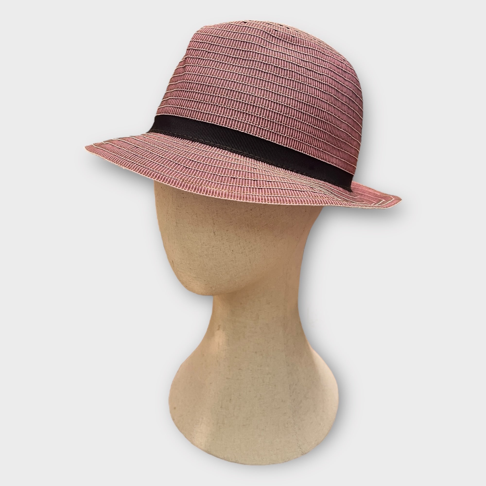Cappello Trilby Estivo In Tessuto Grevi - Cappelleria Bacca
