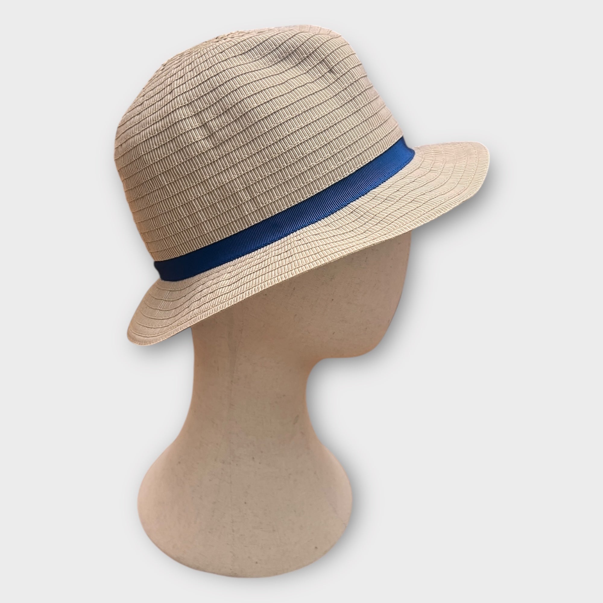 Cappello Trilby Estivo In Tessuto Grevi - Cappelleria Bacca