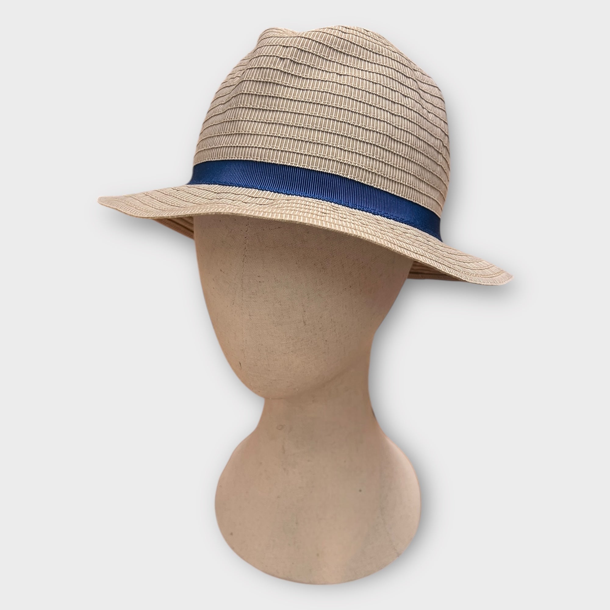 Cappello Trilby Estivo In Tessuto Grevi - Cappelleria Bacca