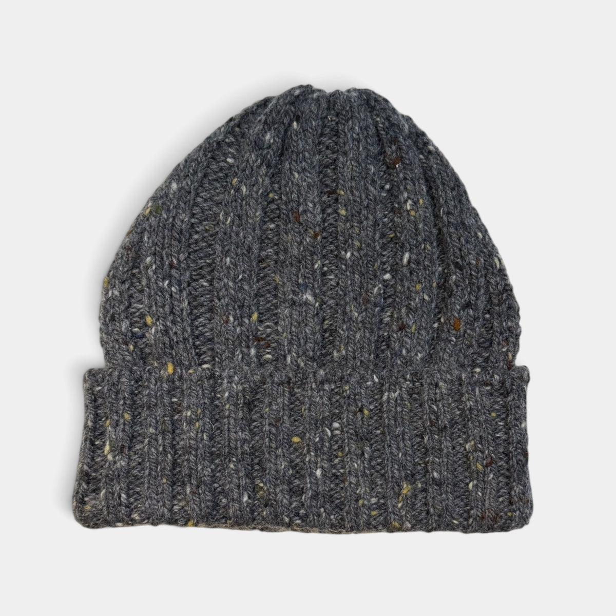 Berretto Beanie In Lana A Coste Fisherman Out Of Ireland