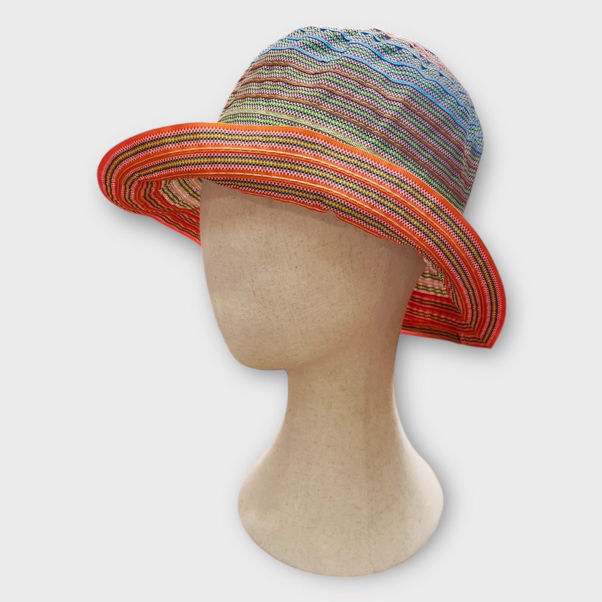 Cappello Estivo Grevi Tessuto Multicolor