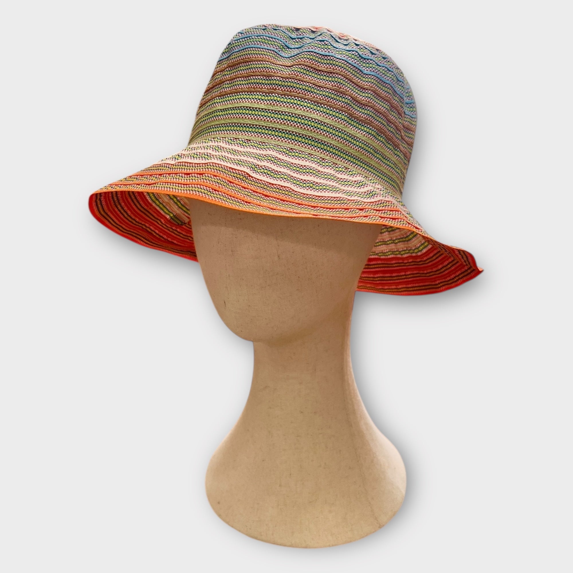 Cappello Estivo Grevi Tessuto Multicolor