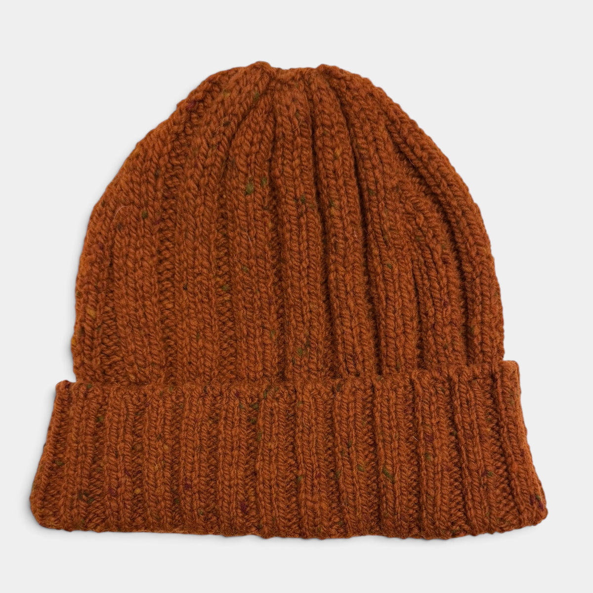 Berretto Beanie In Lana A Coste Fisherman Out Of Ireland