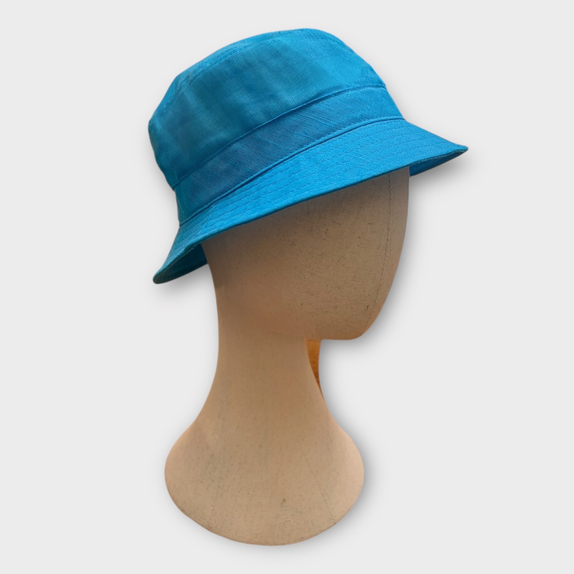 Cappello Pescatore Bucket In Lino - Cappelleria Bacca