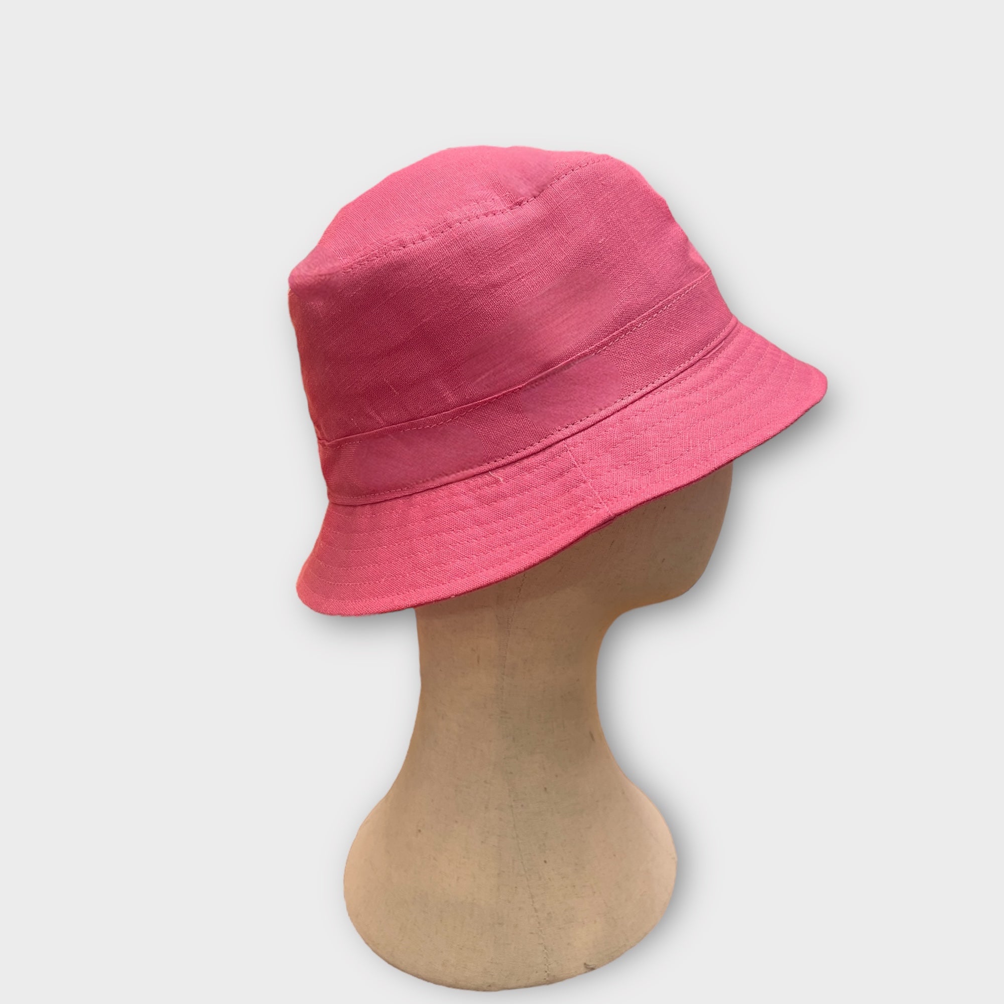 Cappello Pescatore Bucket In Lino - Cappelleria Bacca