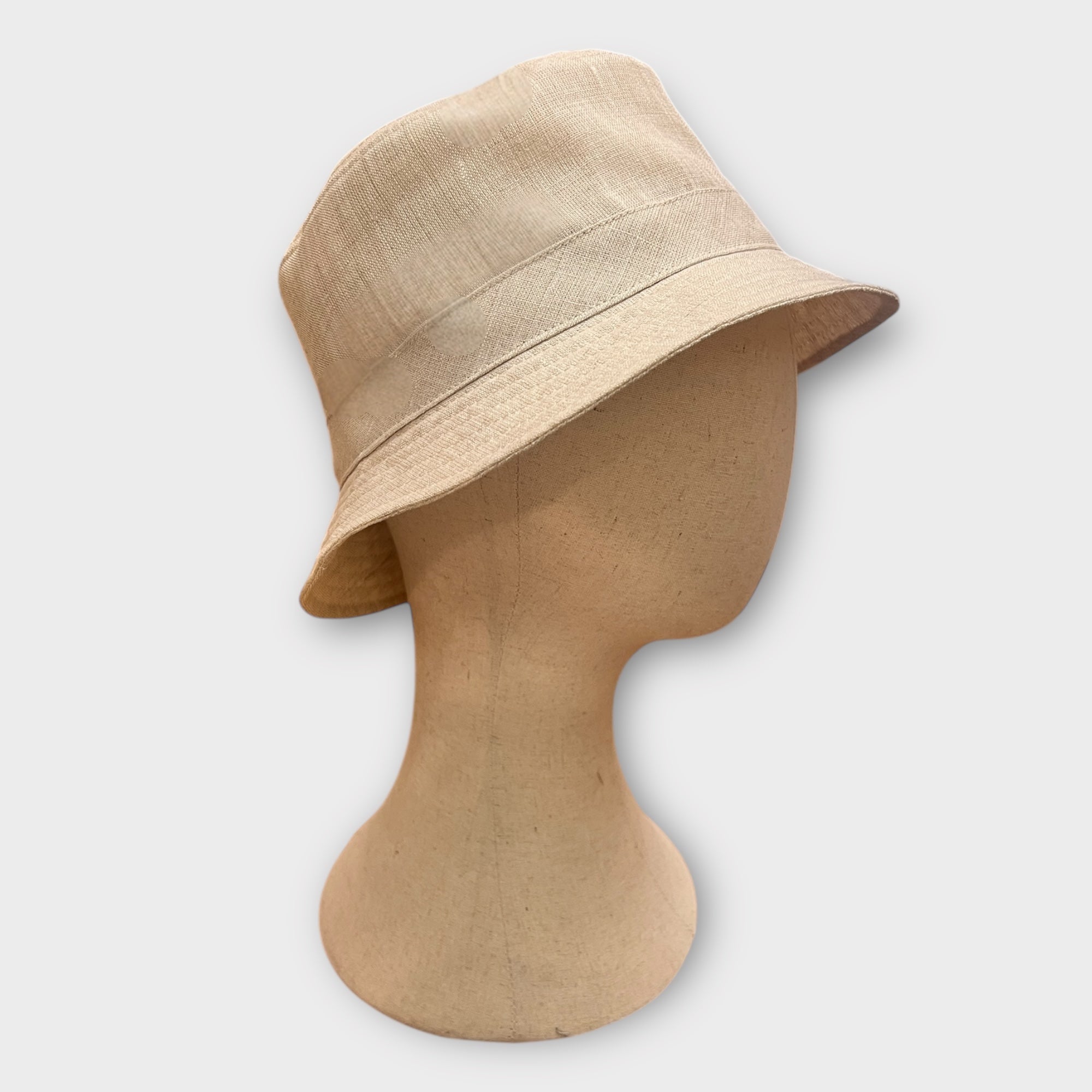 Cappello Pescatore Bucket In Lino - Cappelleria Bacca