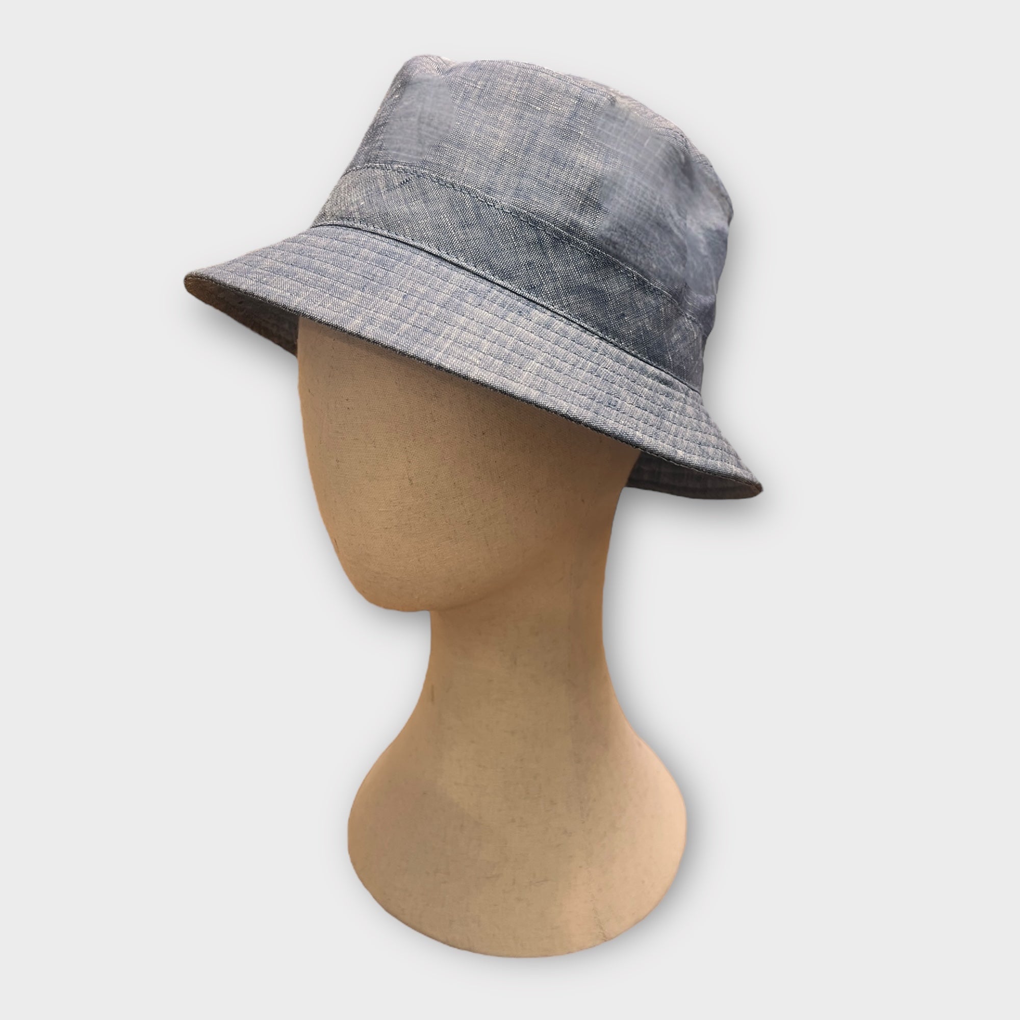 Cappello Pescatore Bucket In Lino - Cappelleria Bacca