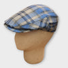 Coppola Estiva Azzurra Tartan - Cappelleria Bacca