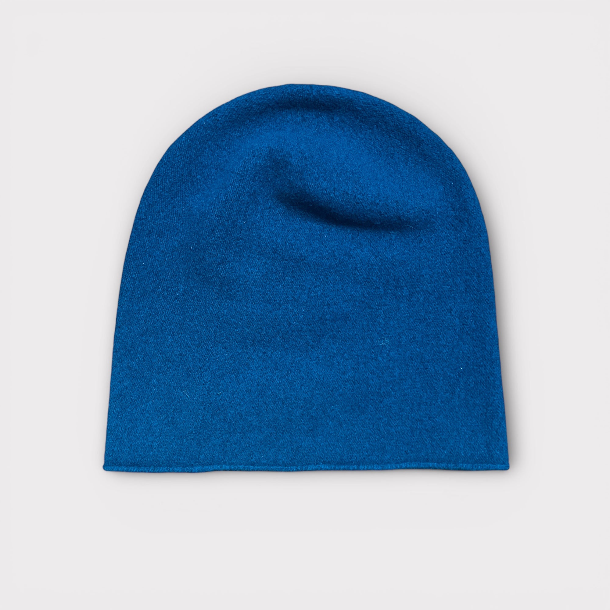 Berretto Beanie In Panno Di Lana "Nero" Kopka
