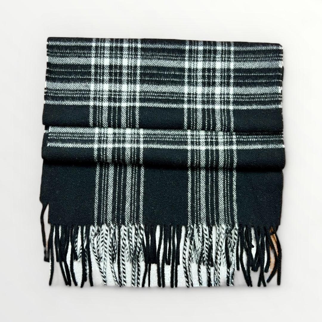 Sciarpa In Panno di Pura Lana Tartan Scozzese - Cappelleria Bacca