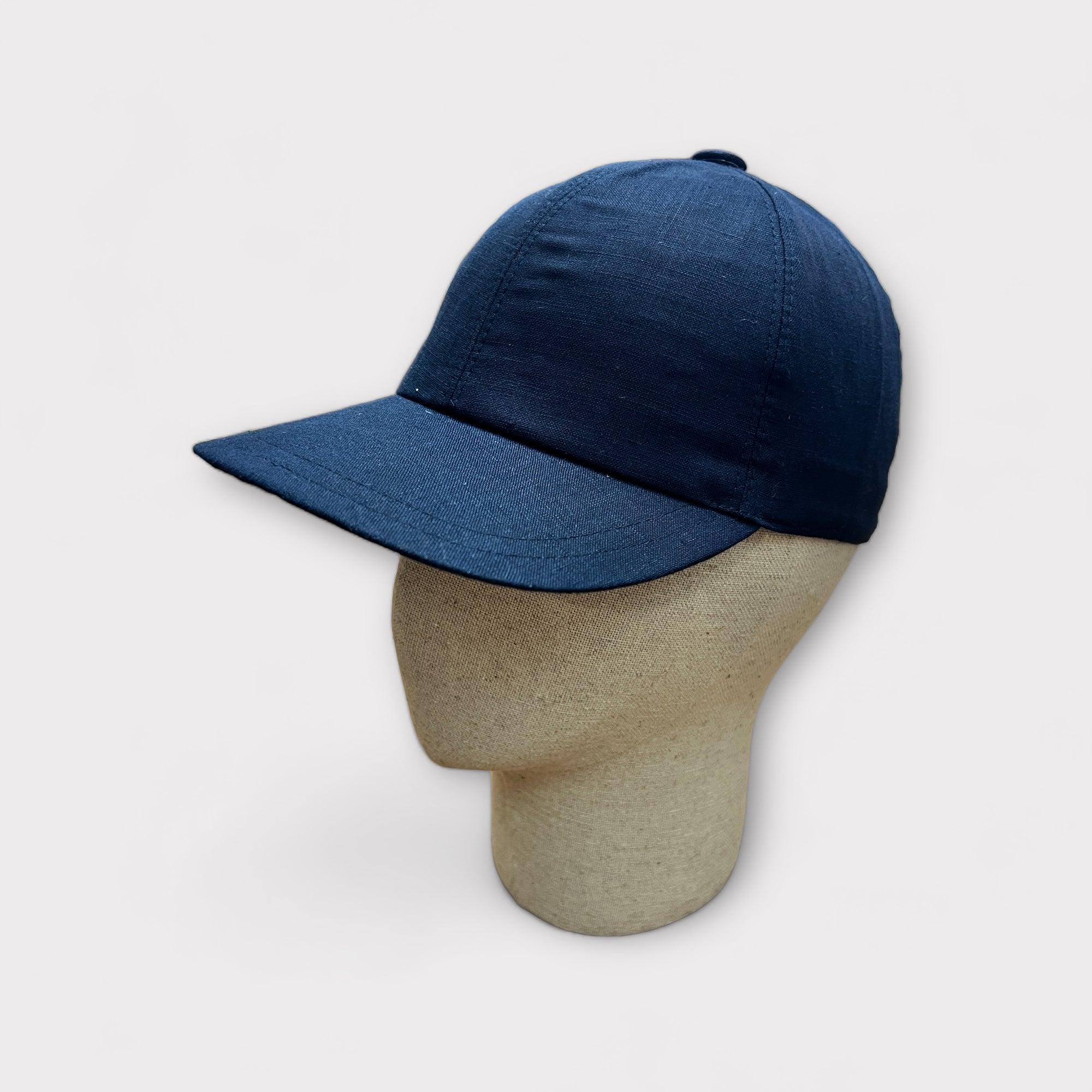 Baseball Estivo Pieghevole In Puro Lino - Cappelleria Bacca