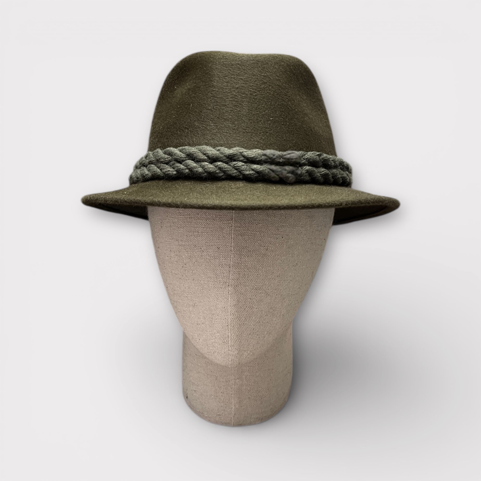 Cappello in Lepre Tipico Tirolese Verde - Cappelleria Bacca