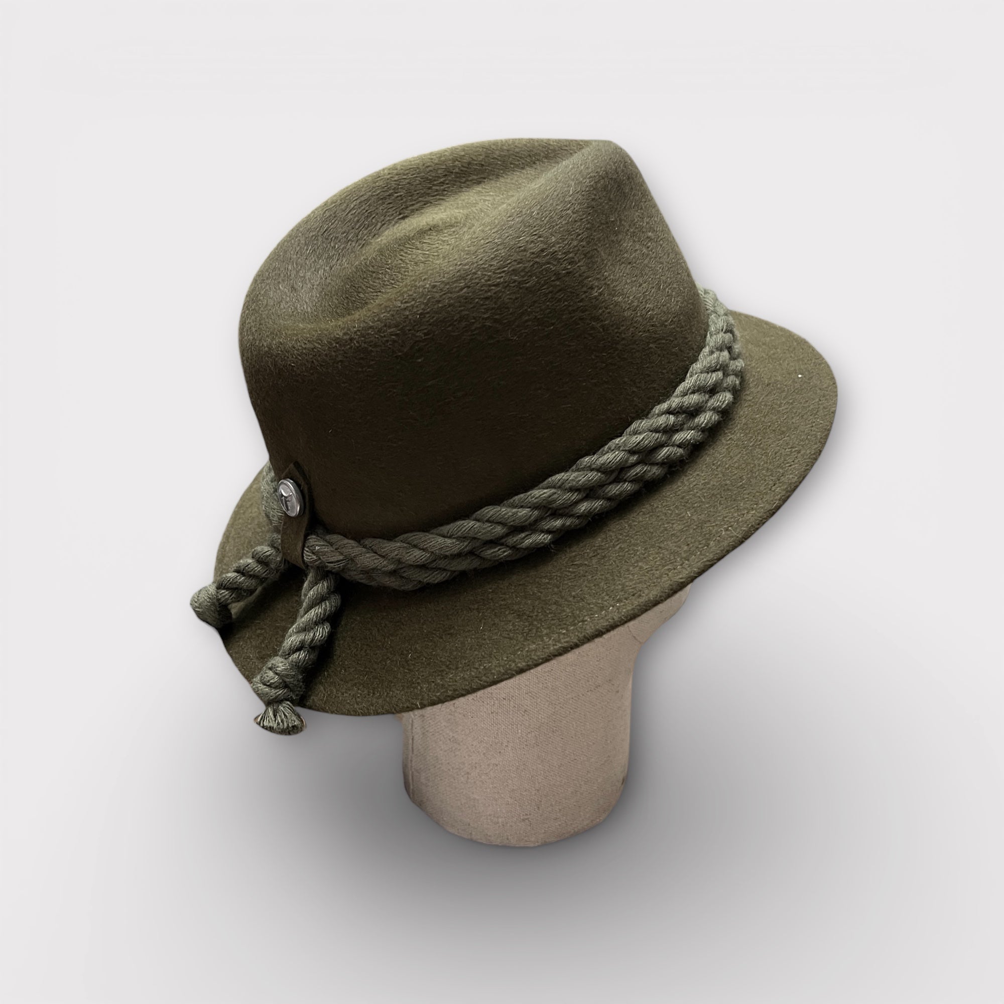 Cappello in Lepre Tipico Tirolese Verde - Cappelleria Bacca