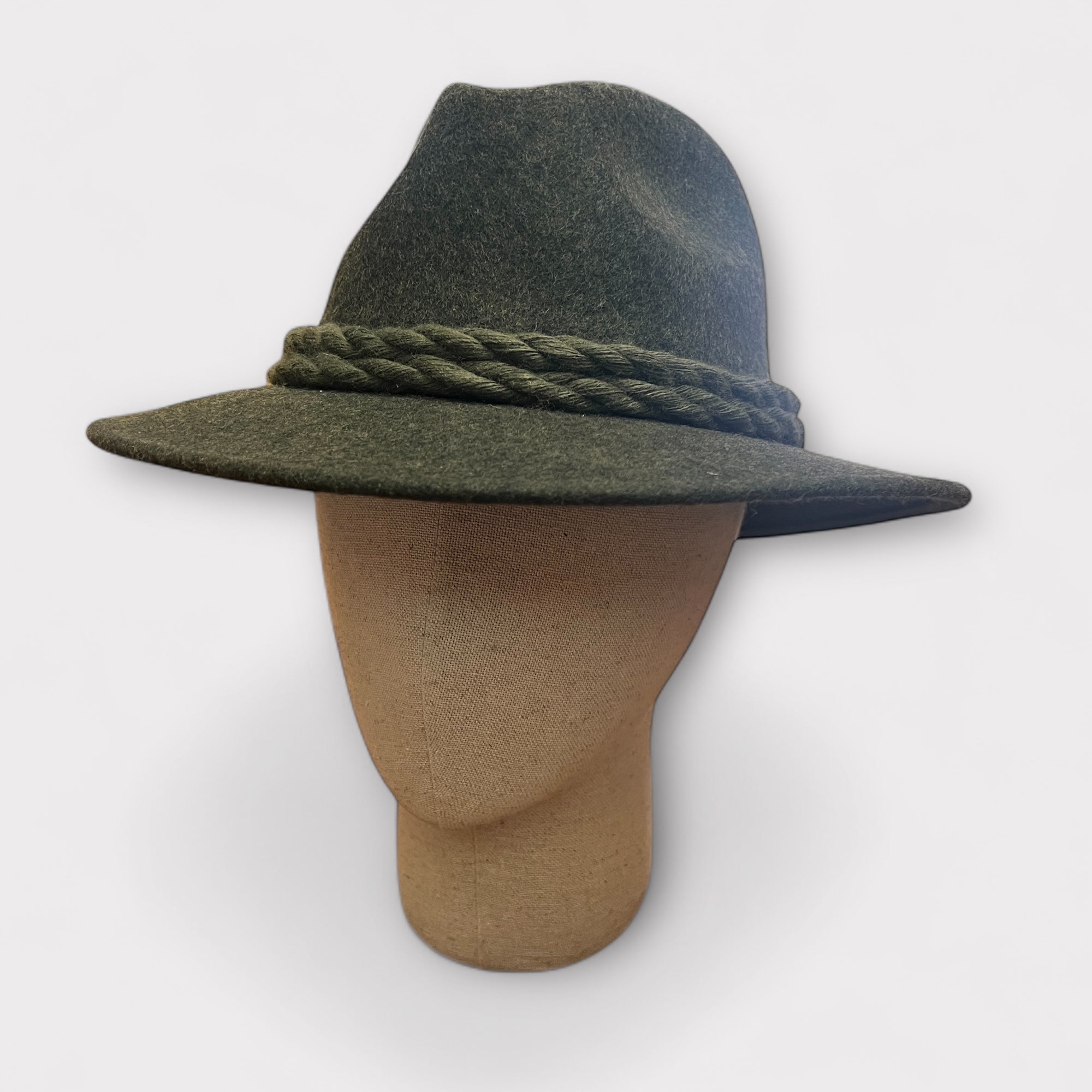 Cappello Tipico Tirolese Verde Loden - Cappelleria Bacca