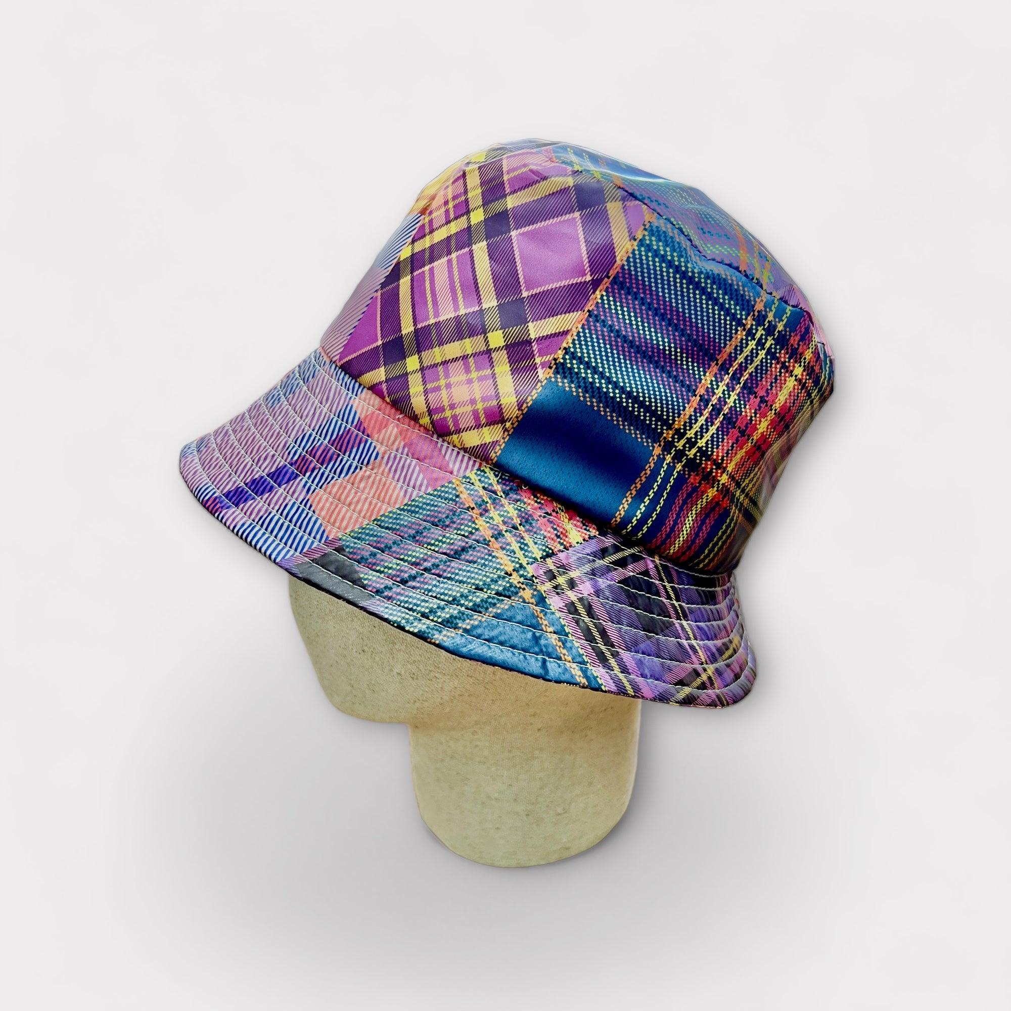 Cappello Pescatore Estivo Scozzese Rosa - Cappelleria Bacca
