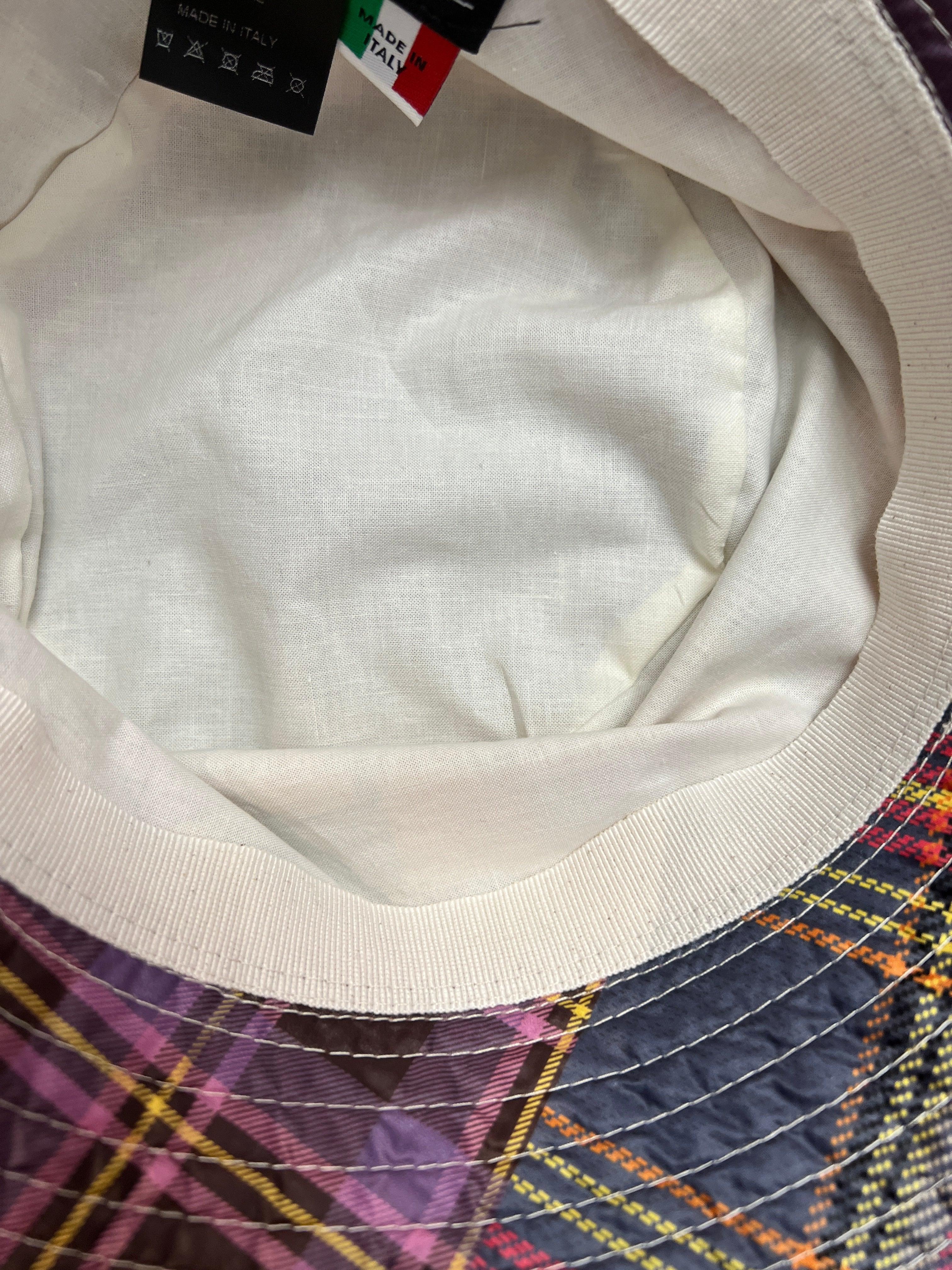 Cappello Pescatore Estivo Scozzese Rosa - Cappelleria Bacca