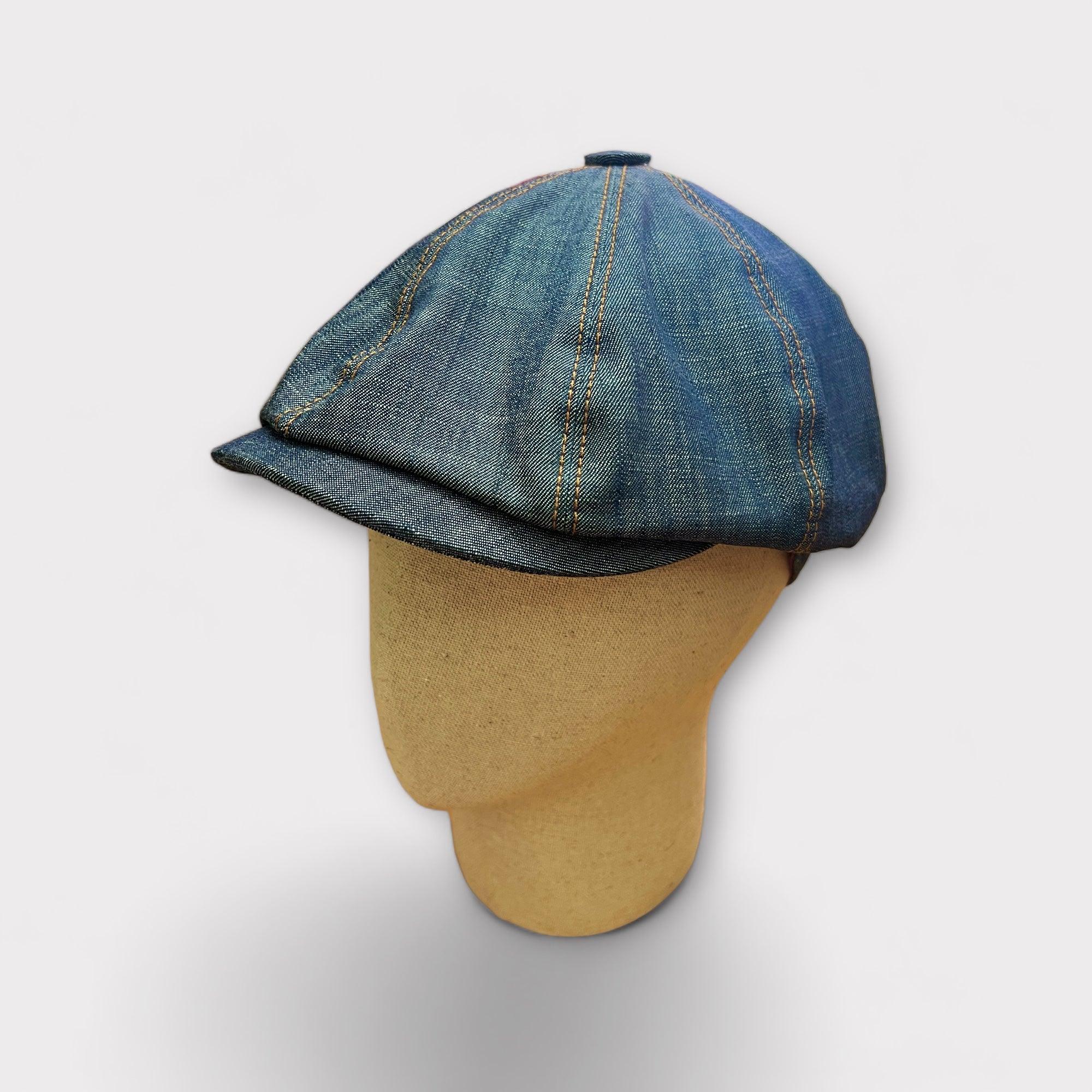 Coppola Irlandese Estiva Shelby In Jeans - Cappelleria Bacca