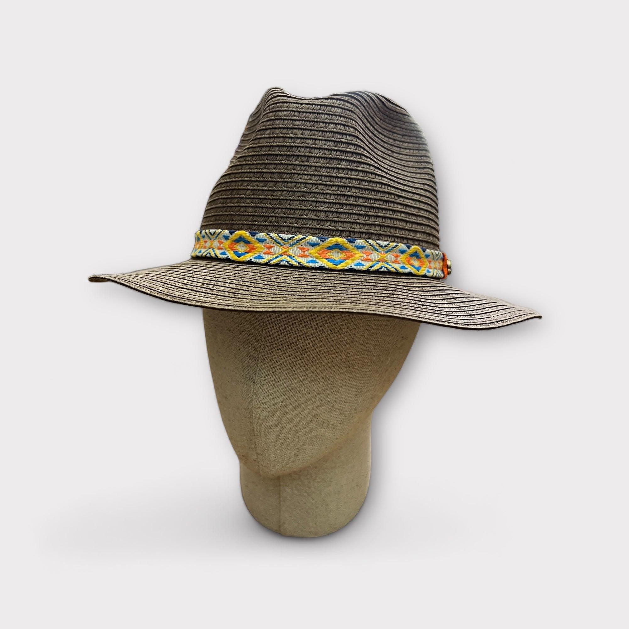 Cappello Fedora In Paglia Papier - Cappelleria Bacca
