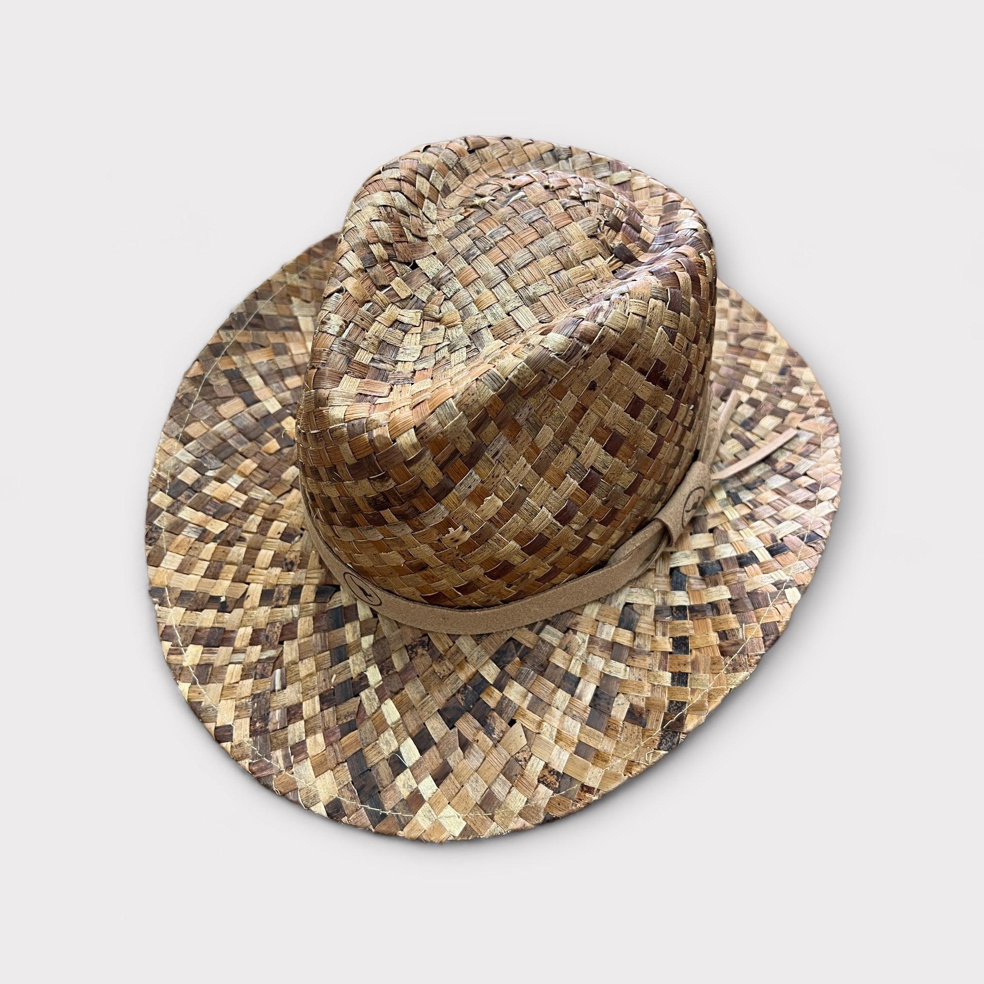 Cappello Cowboy Country In Paglia Naturale - Cappelleria Bacca
