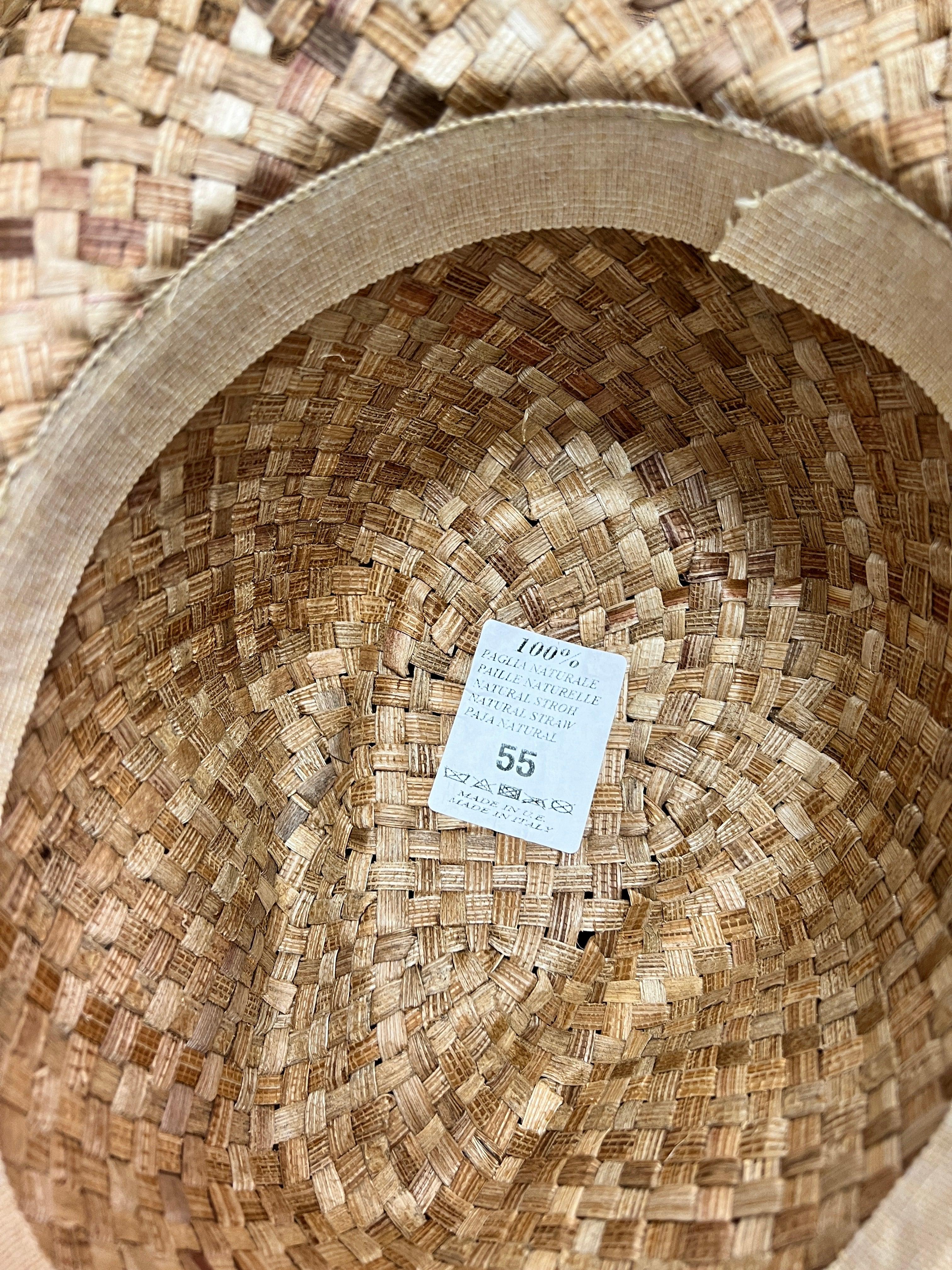 Cappello Cowboy Country In Paglia Naturale - Cappelleria Bacca