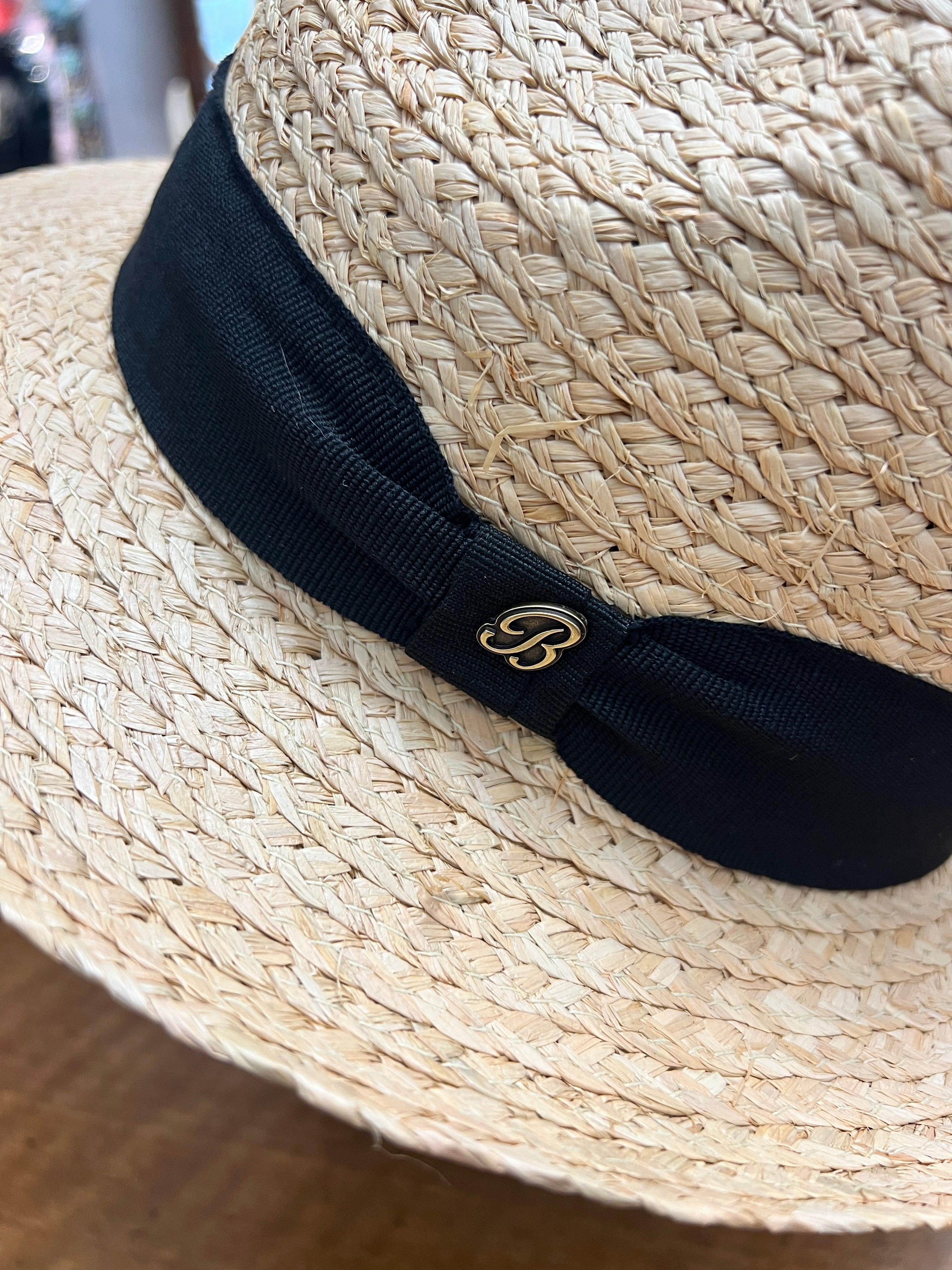 Cappello In Paglia Naturale Unisex - Cappelleria Bacca