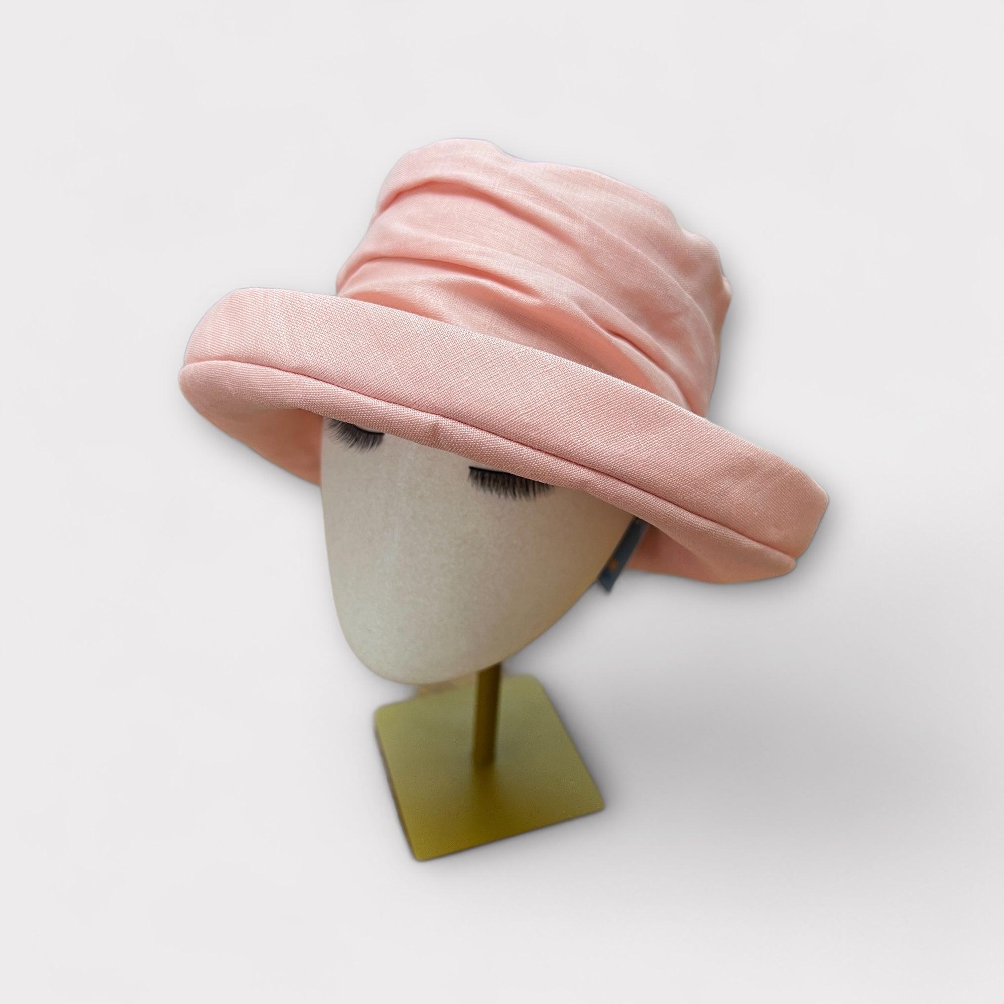 Cappello Estivo Donna Ala Media in lino - Cappelleria Bacca