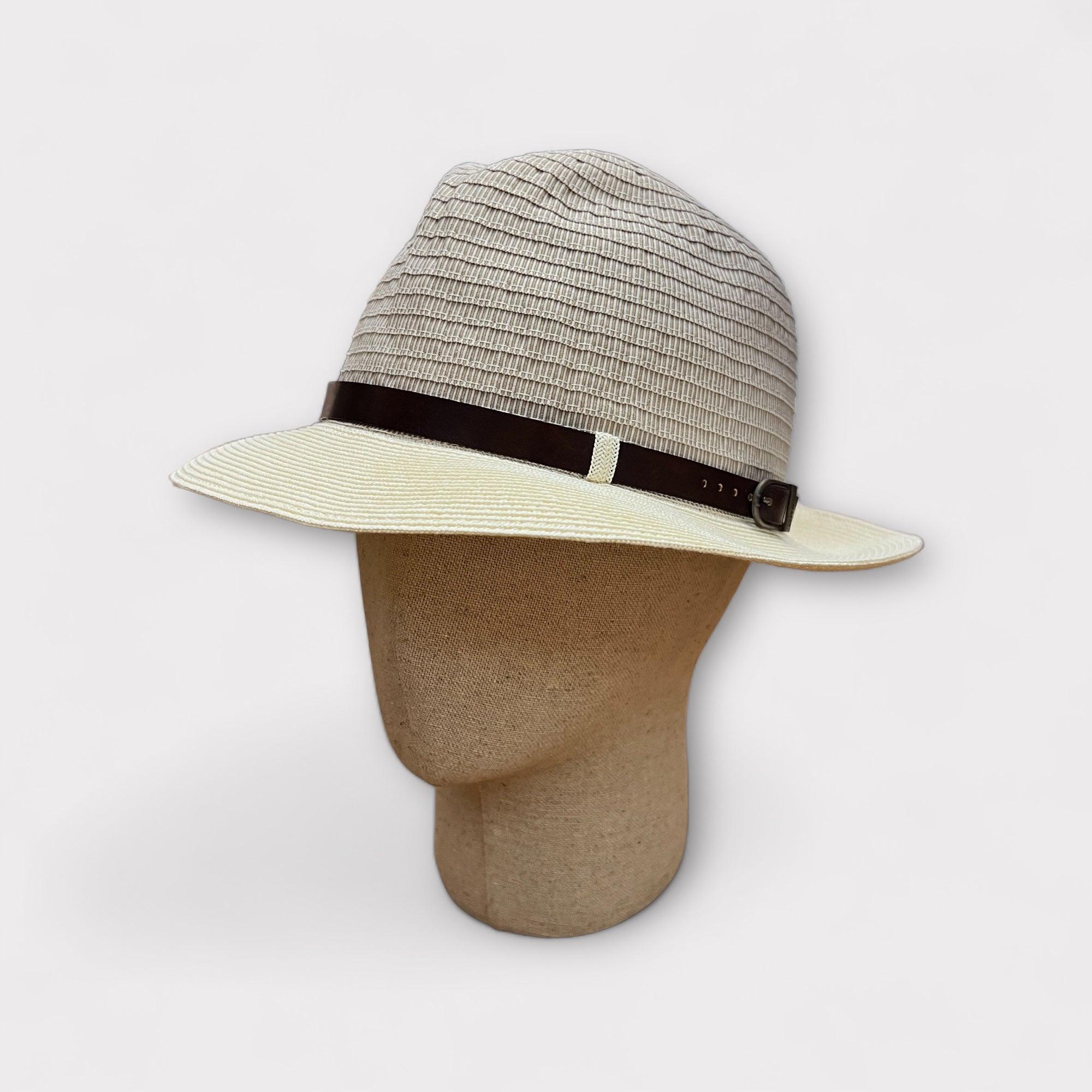 Cappello Grevi Estivo Tessuto e Paglia - Cappelleria Bacca