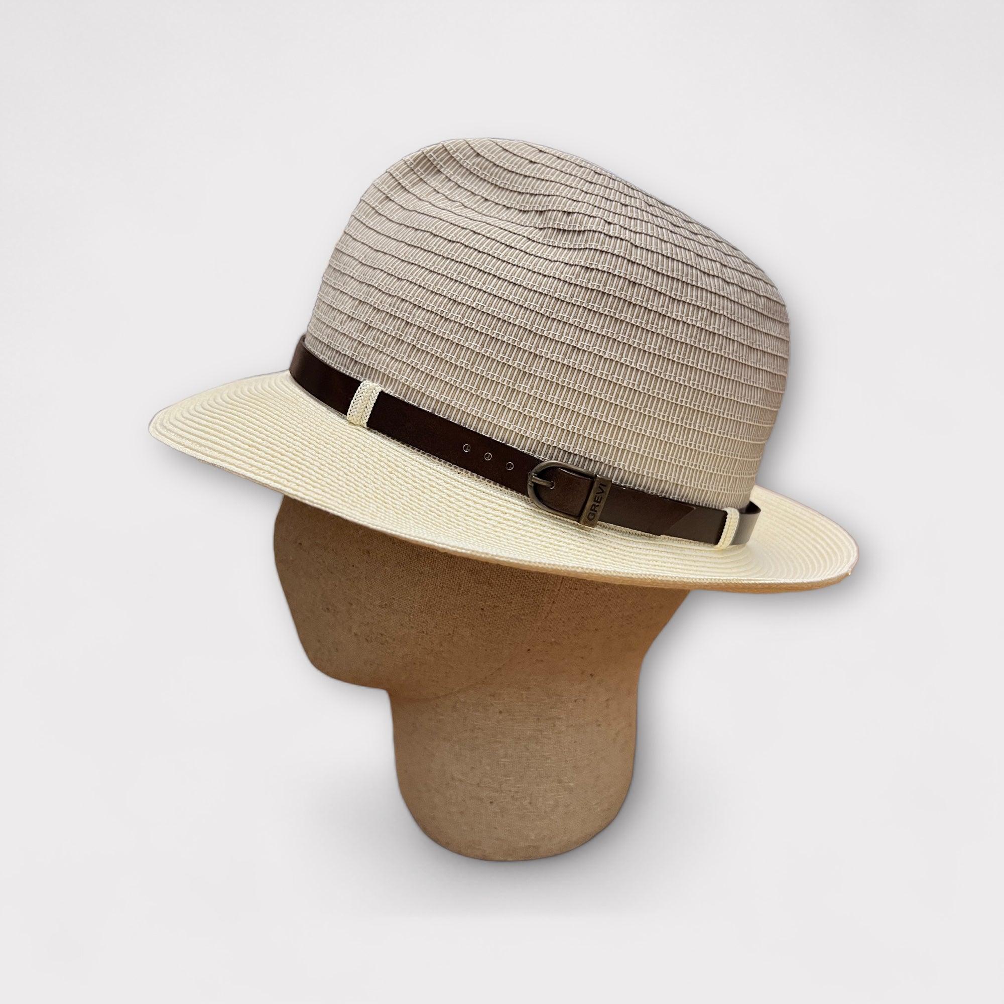 Cappello Grevi Estivo Tessuto e Paglia - Cappelleria Bacca