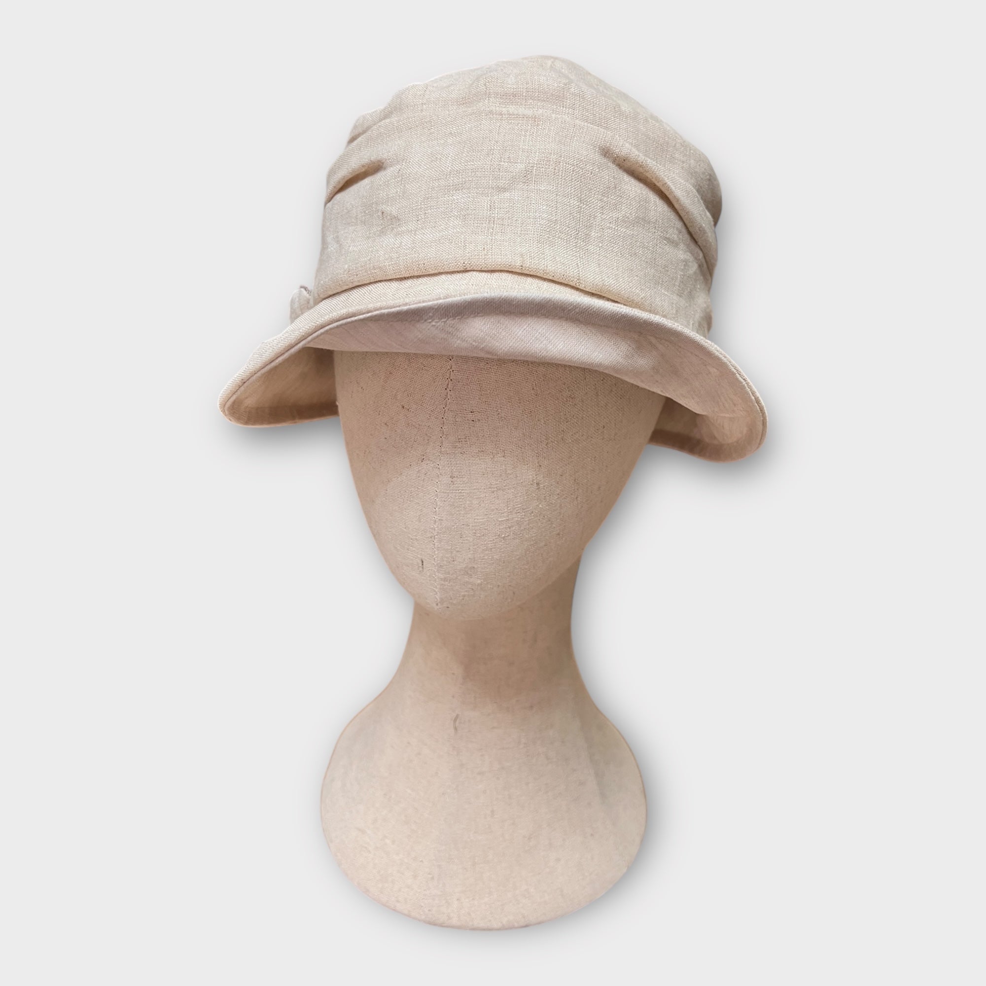 Cappello Cloche Da Donna In puro Lino - Cappelleria Bacca