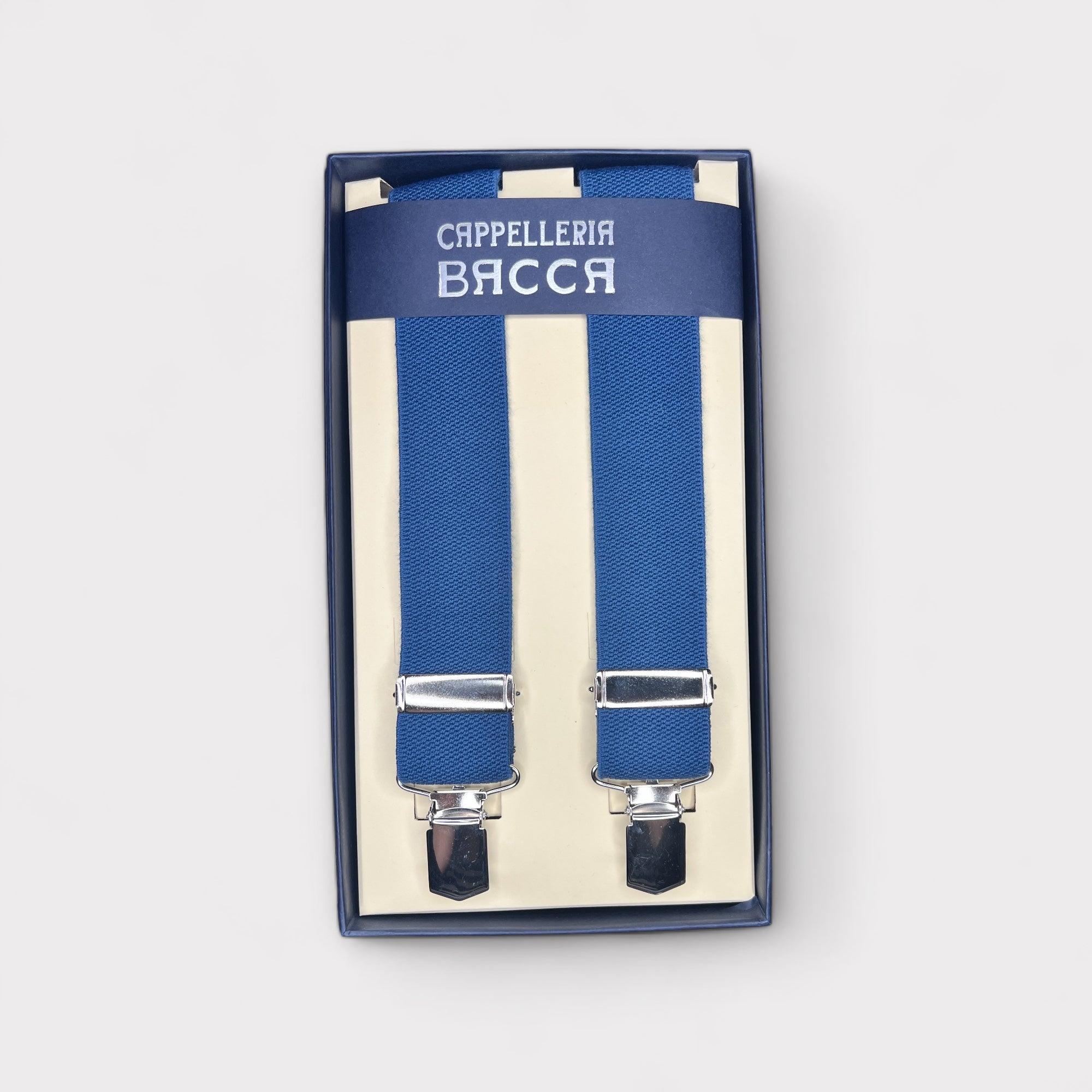 Bretelle Larghe Elastiche Denim - Cappelleria Bacca