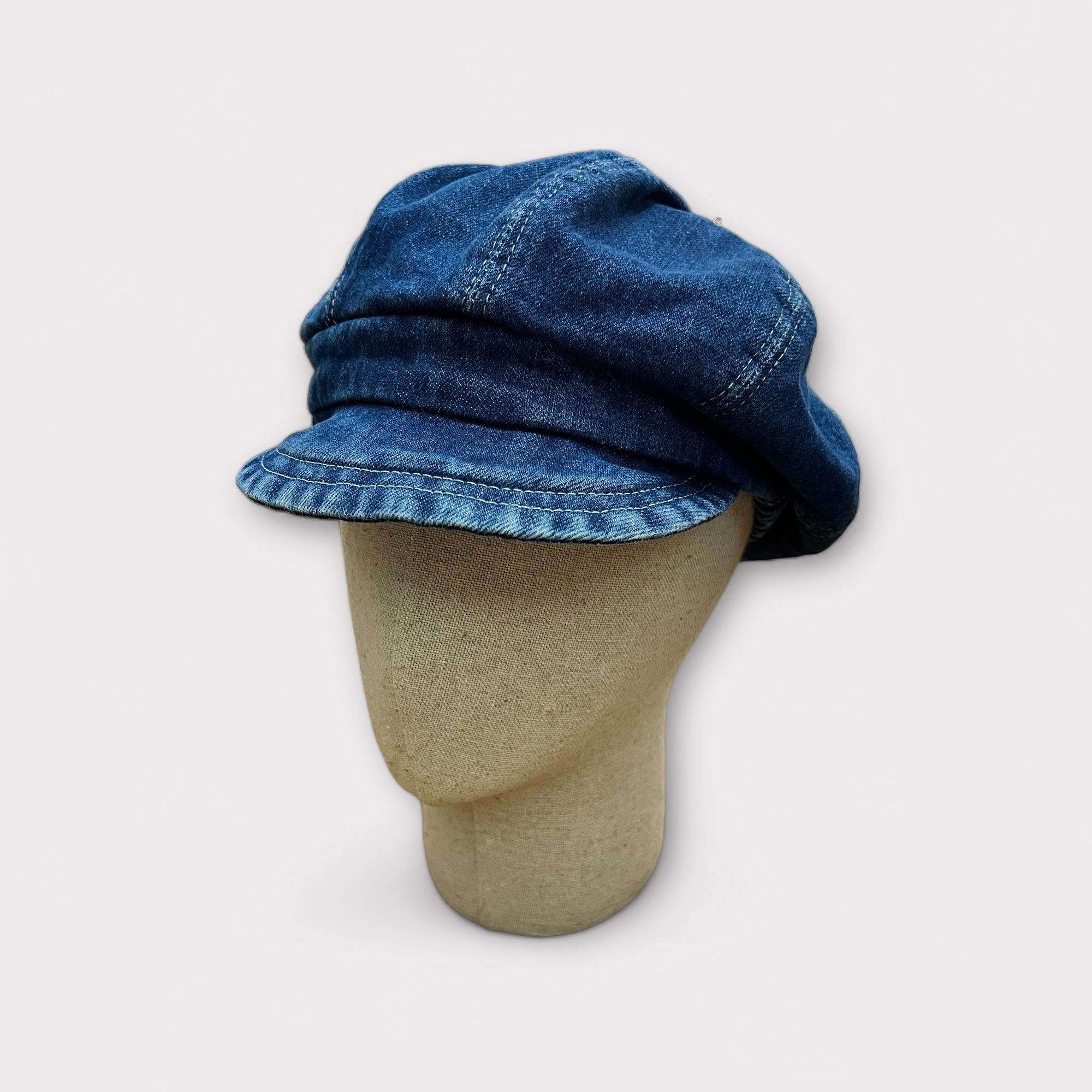 Basco Unisex con Visiera Monello In Jeans - Cappelleria Bacca