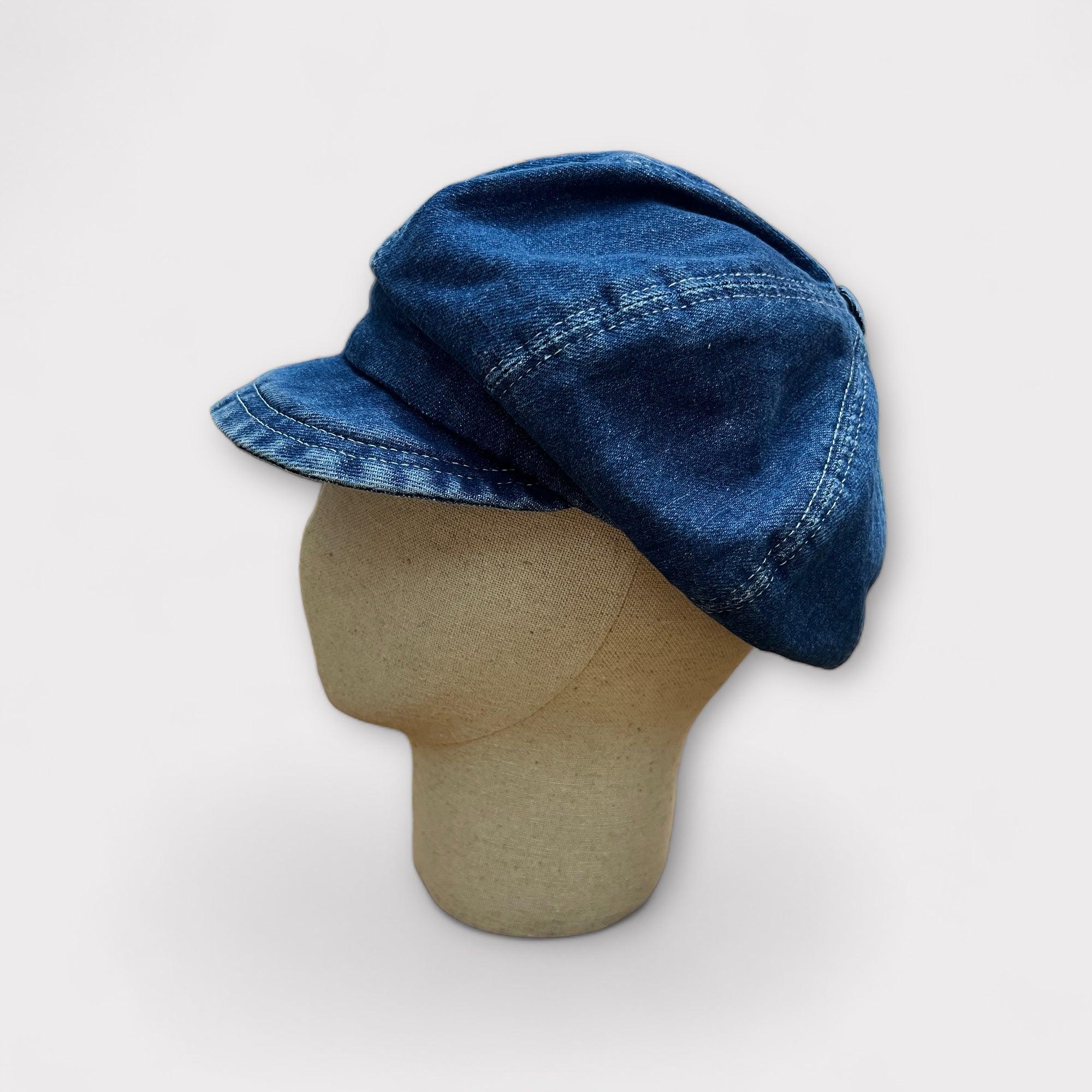 Basco Unisex con Visiera Monello In Jeans - Cappelleria Bacca