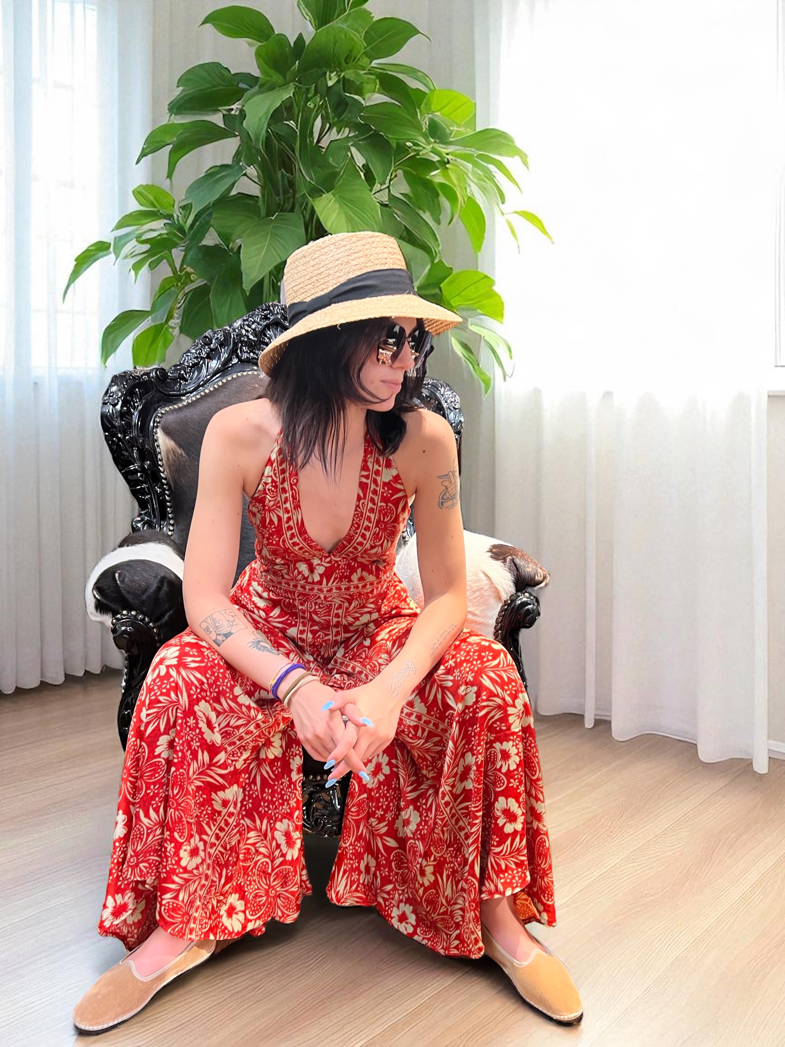 Abito Pantalone in Seta Mix - Cappelleria Bacca