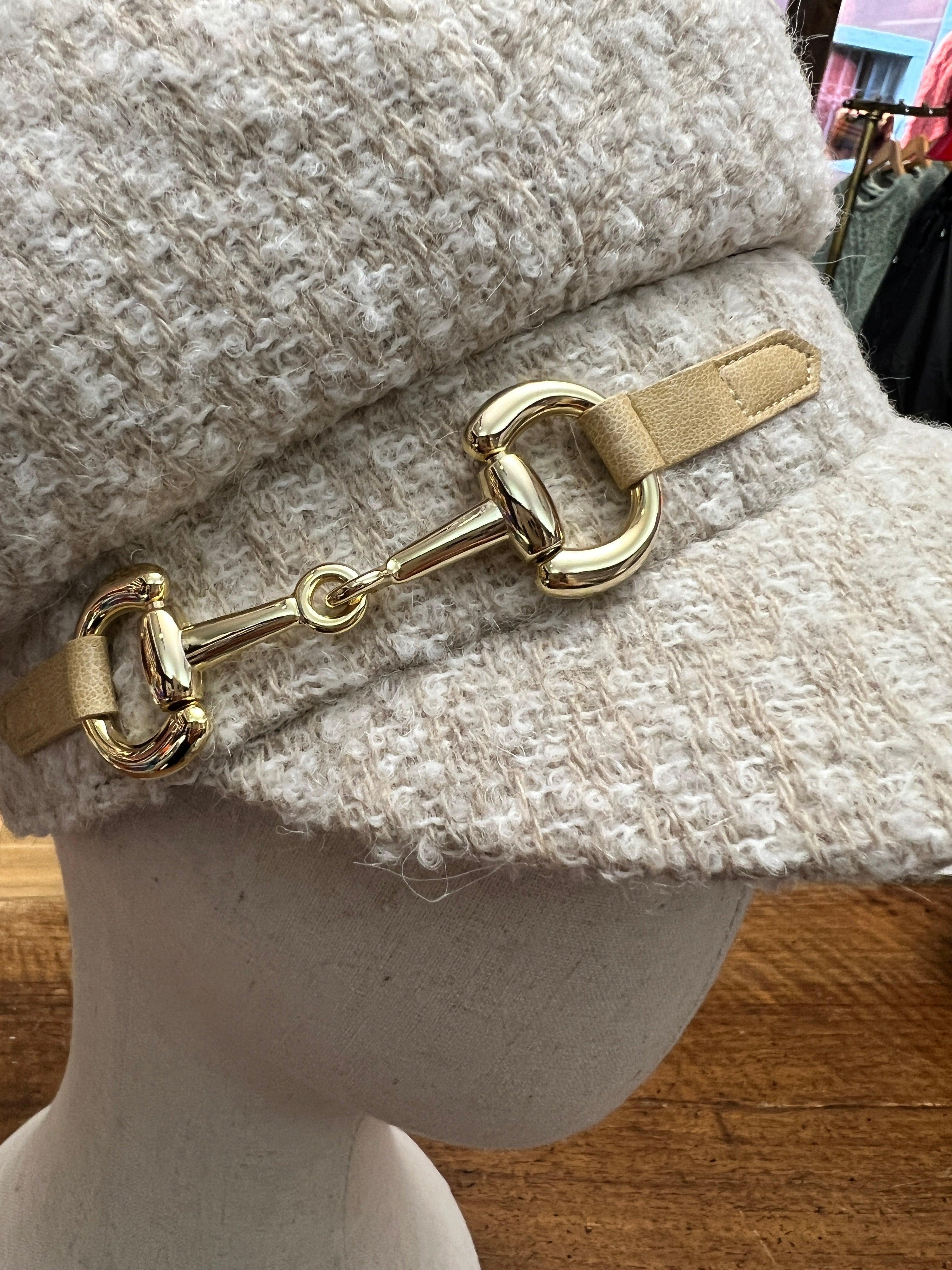 Cappello Donna Invernale Con Visiera "Jackie Stewart " - Cappelleria Bacca