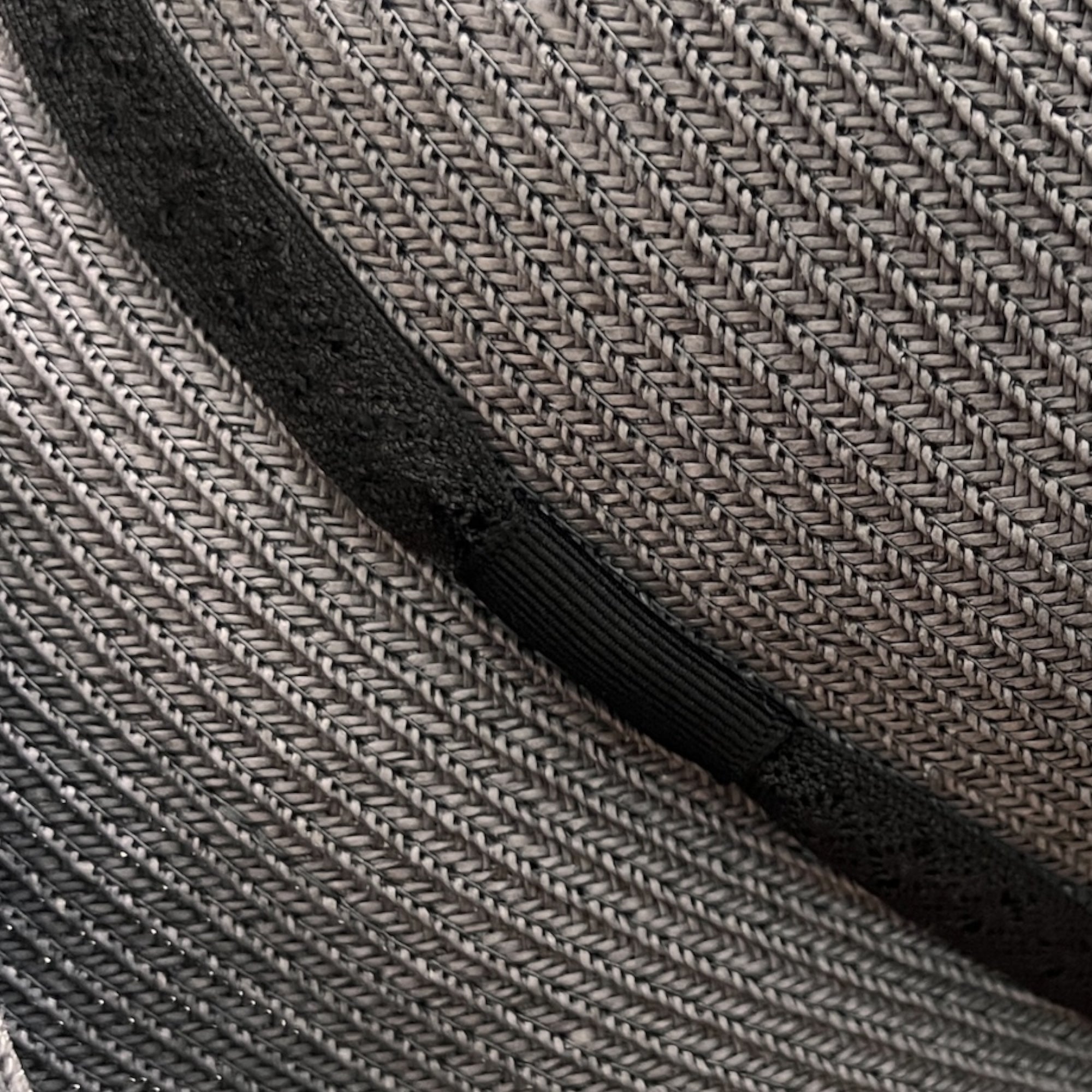 Cappello Grigio Nastro In Pizzo Nero Mature Ha - Cappelleria Bacca