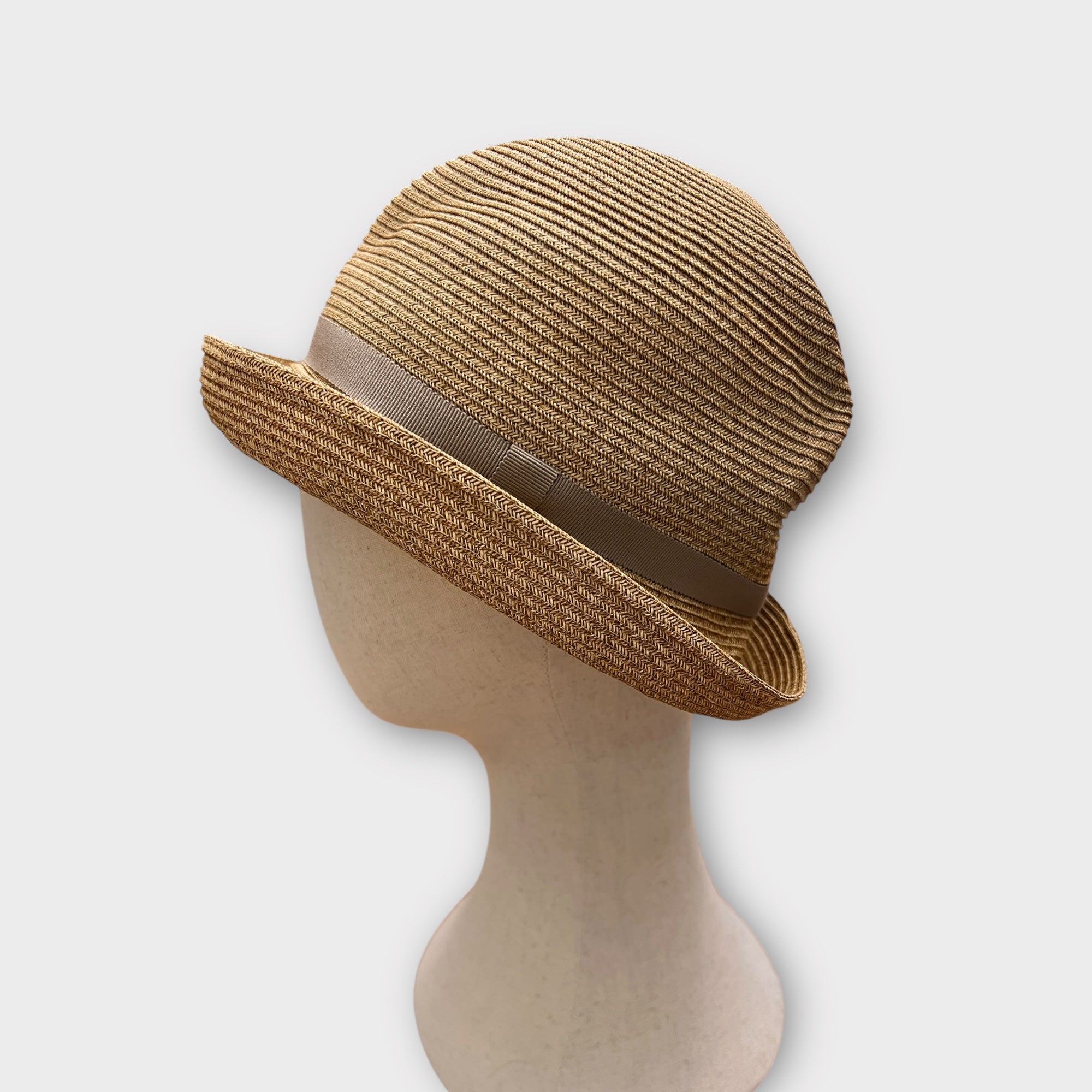 Cappello Unisex Ala Piccola Mature Ha In Paglia Pieghevole - Cappelleria Bacca