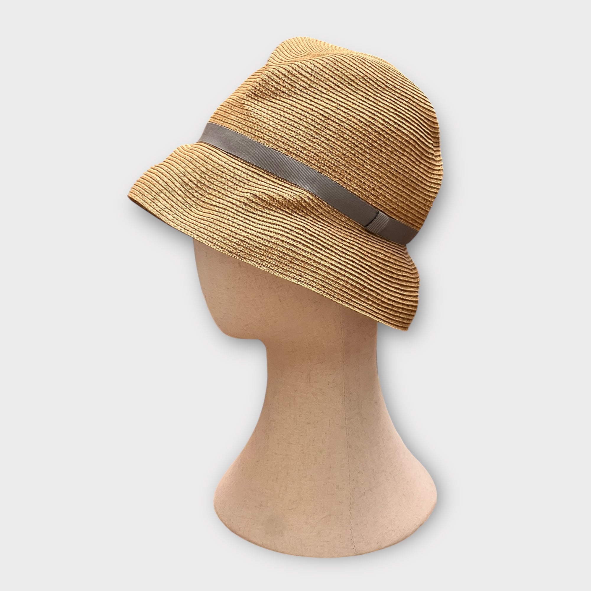 Cappello Unisex Ala Piccola Mature Ha In Paglia Pieghevole - Cappelleria Bacca