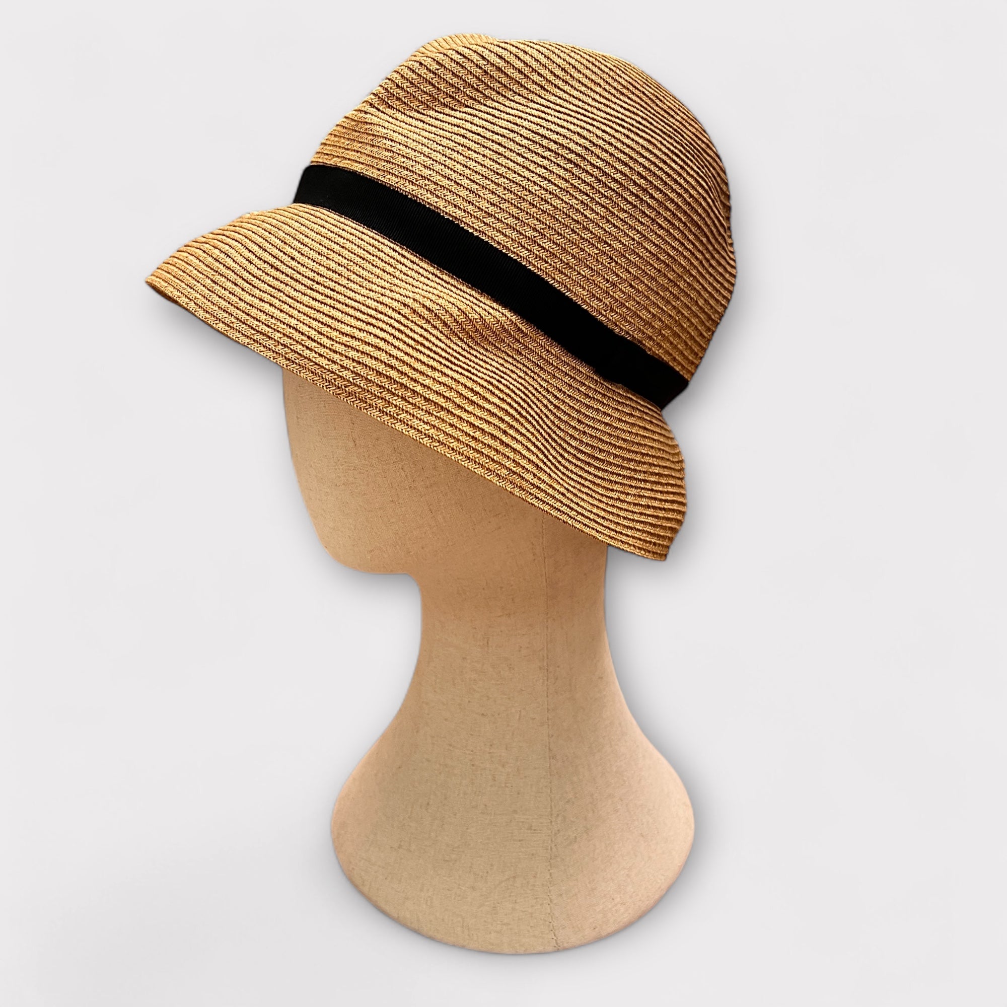 Cappello Unisex Ala Piccola Mature Ha In Paglia Pieghevole - Cappelleria Bacca