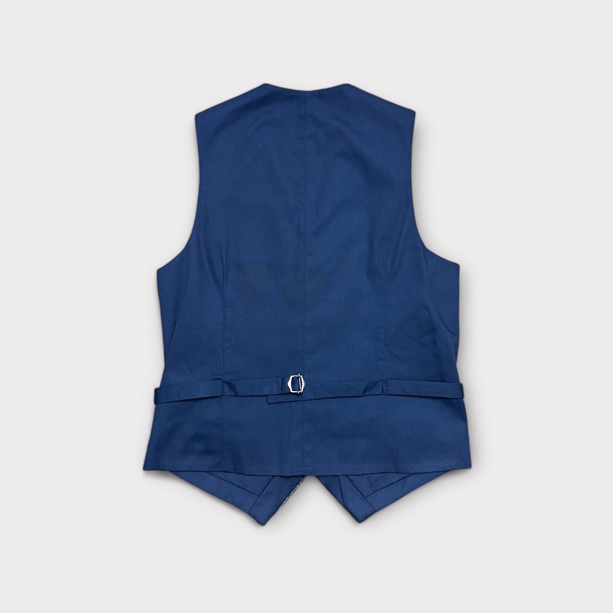 Gilet In Lana Patchwork - Cappelleria Bacca