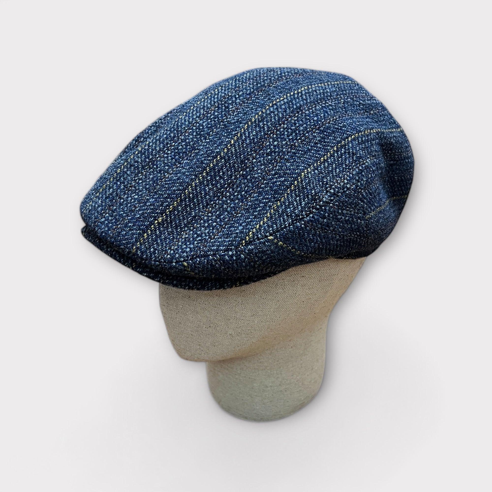 Coppola Invernale Stetson Blu In Pura Lana Vergine - Cappelleria Bacca