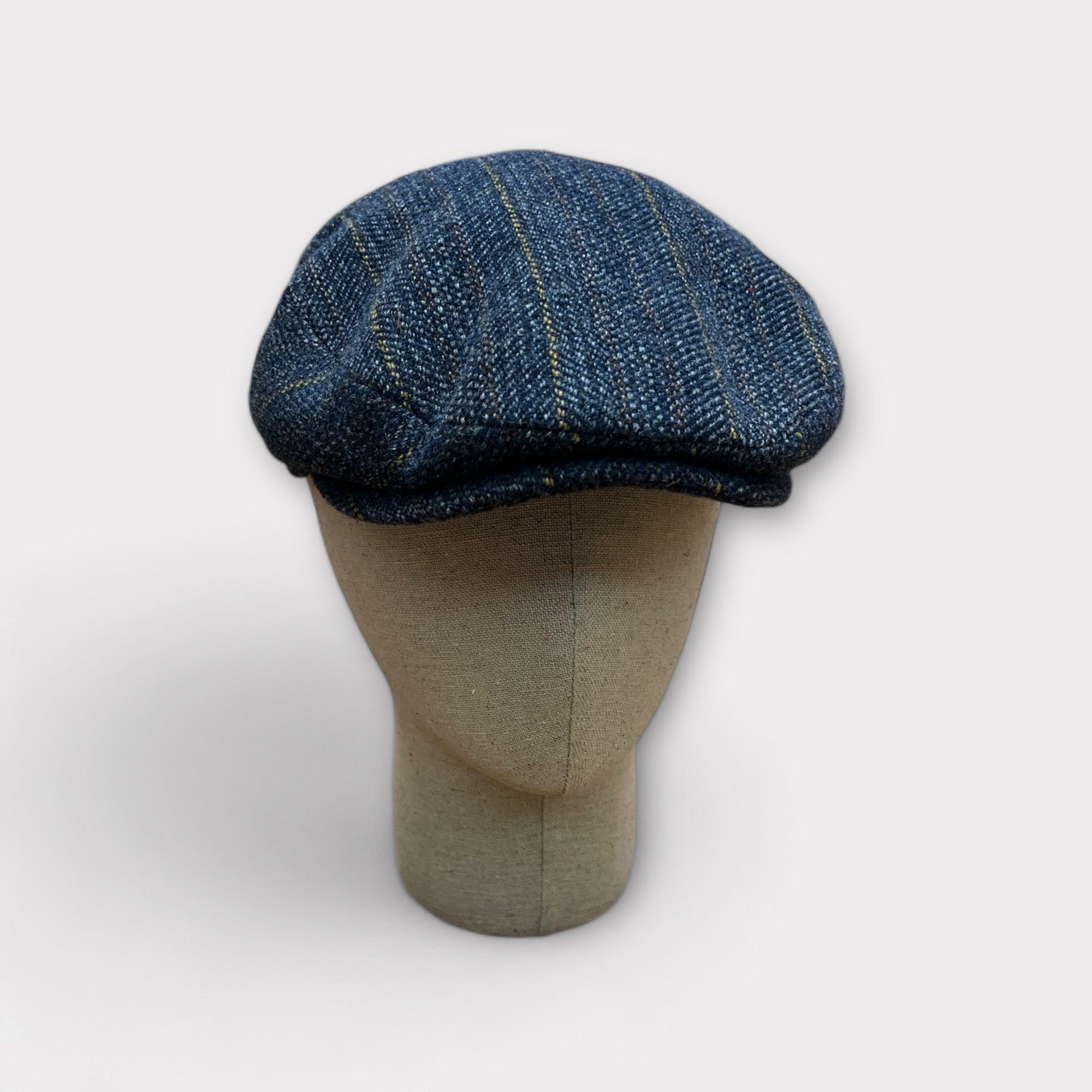 Coppola Invernale Stetson Blu In Pura Lana Vergine - Cappelleria Bacca