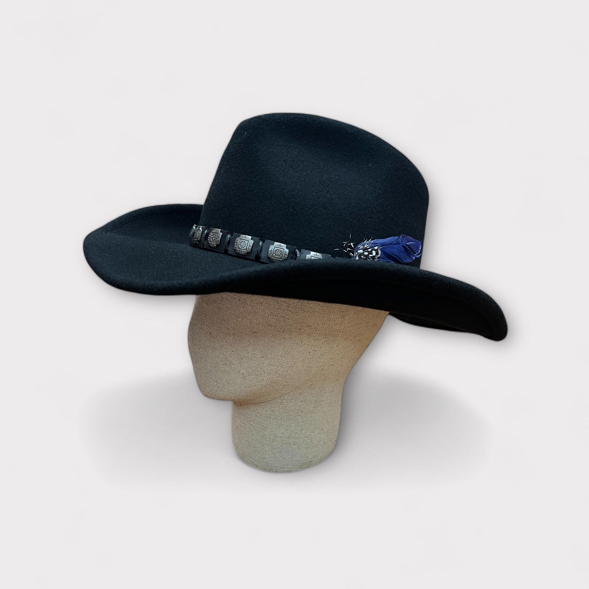 Cappello Stetson Nero Western Cowboy - Cappelleria Bacca