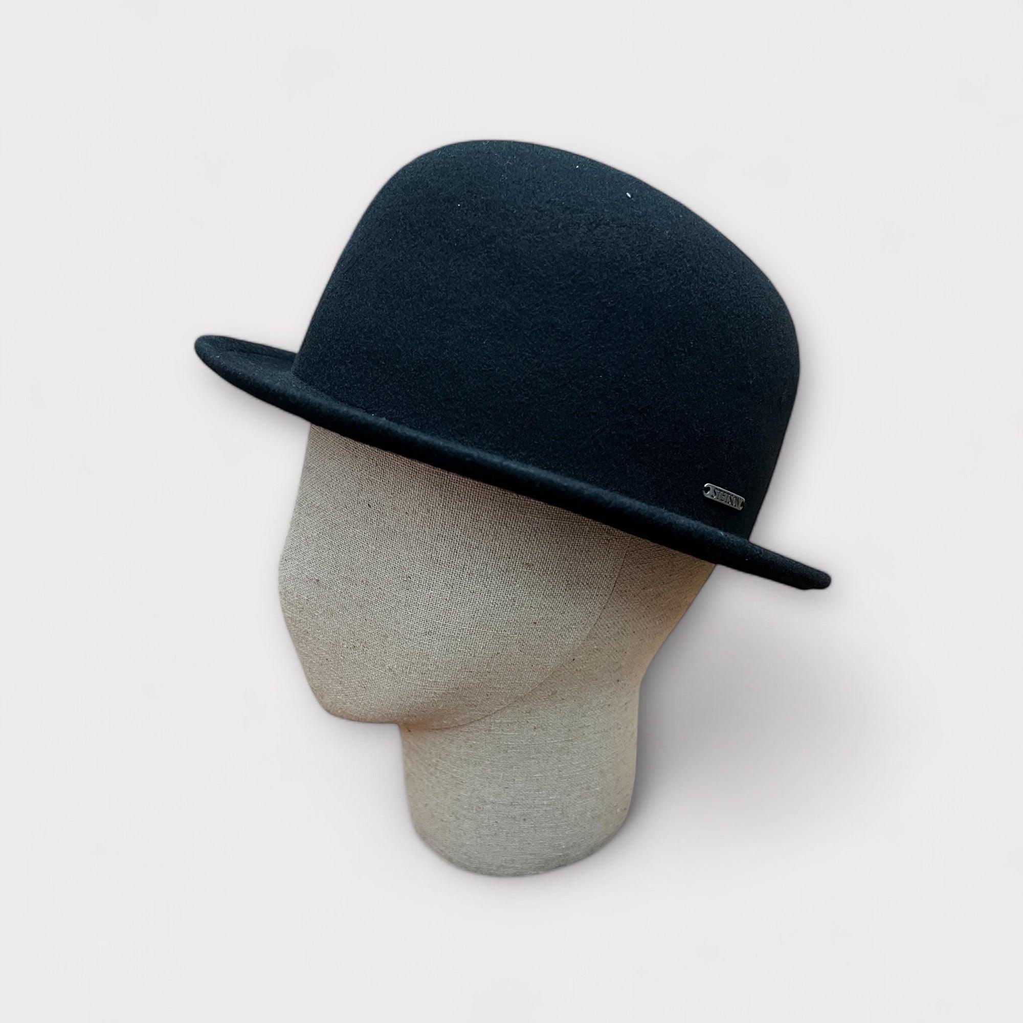 Bombetta In Feltro Nero Stetson America - Cappelleria Bacca