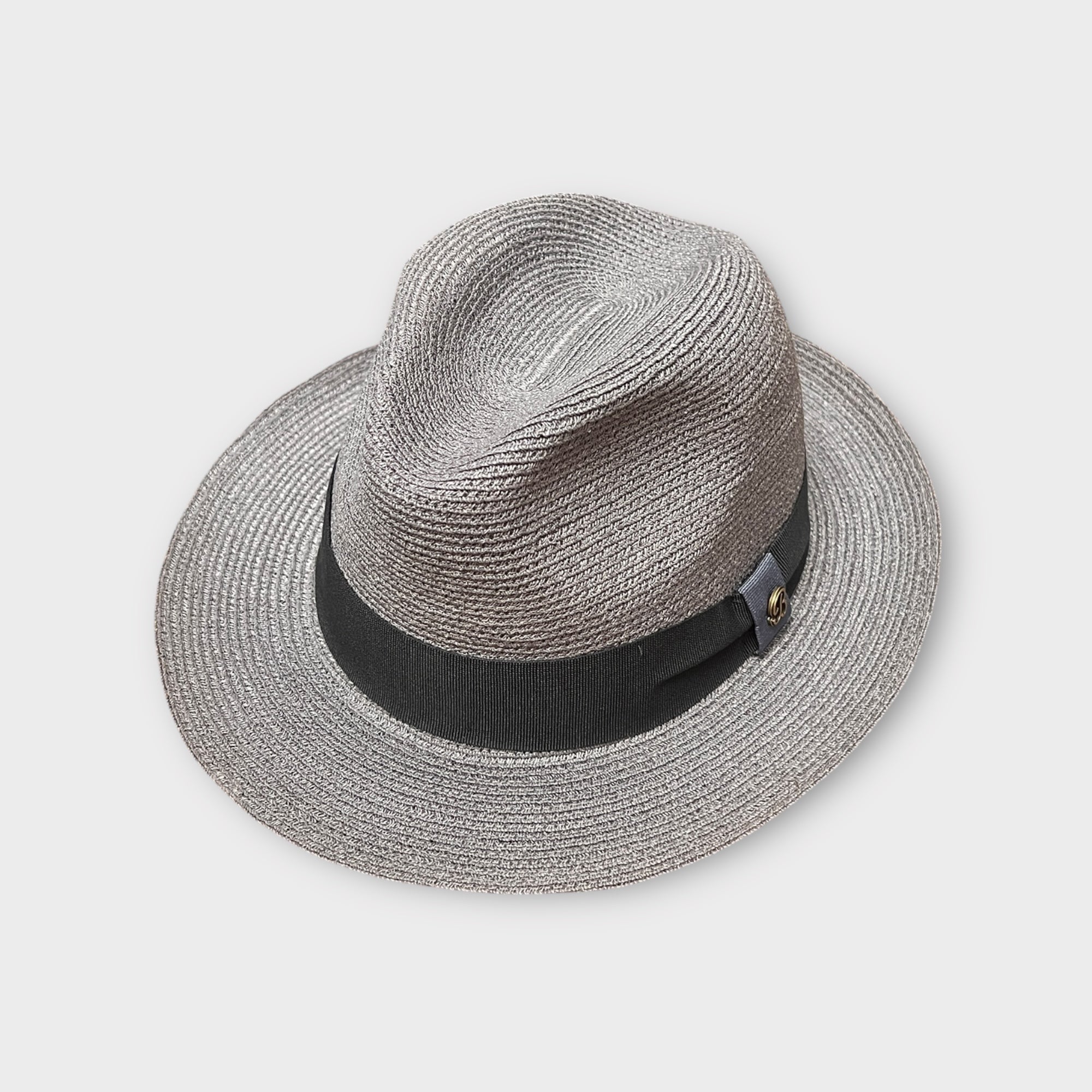 Cappello Fedora In Paglia Ala Media - Cappelleria Bacca