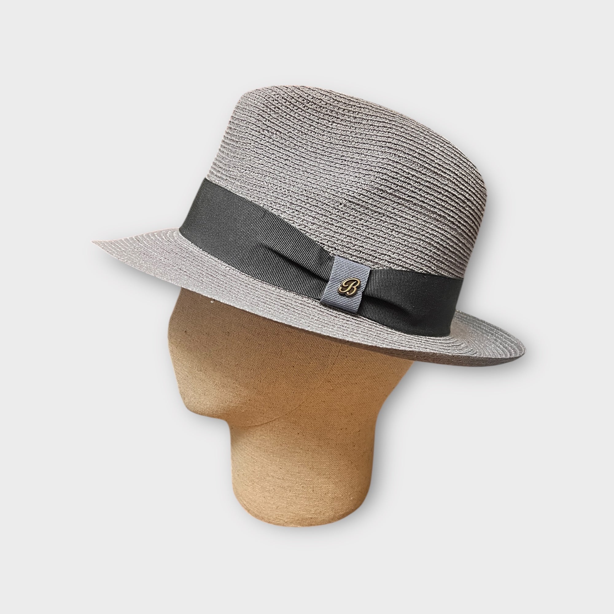 Cappello Fedora In Paglia Ala Media - Cappelleria Bacca