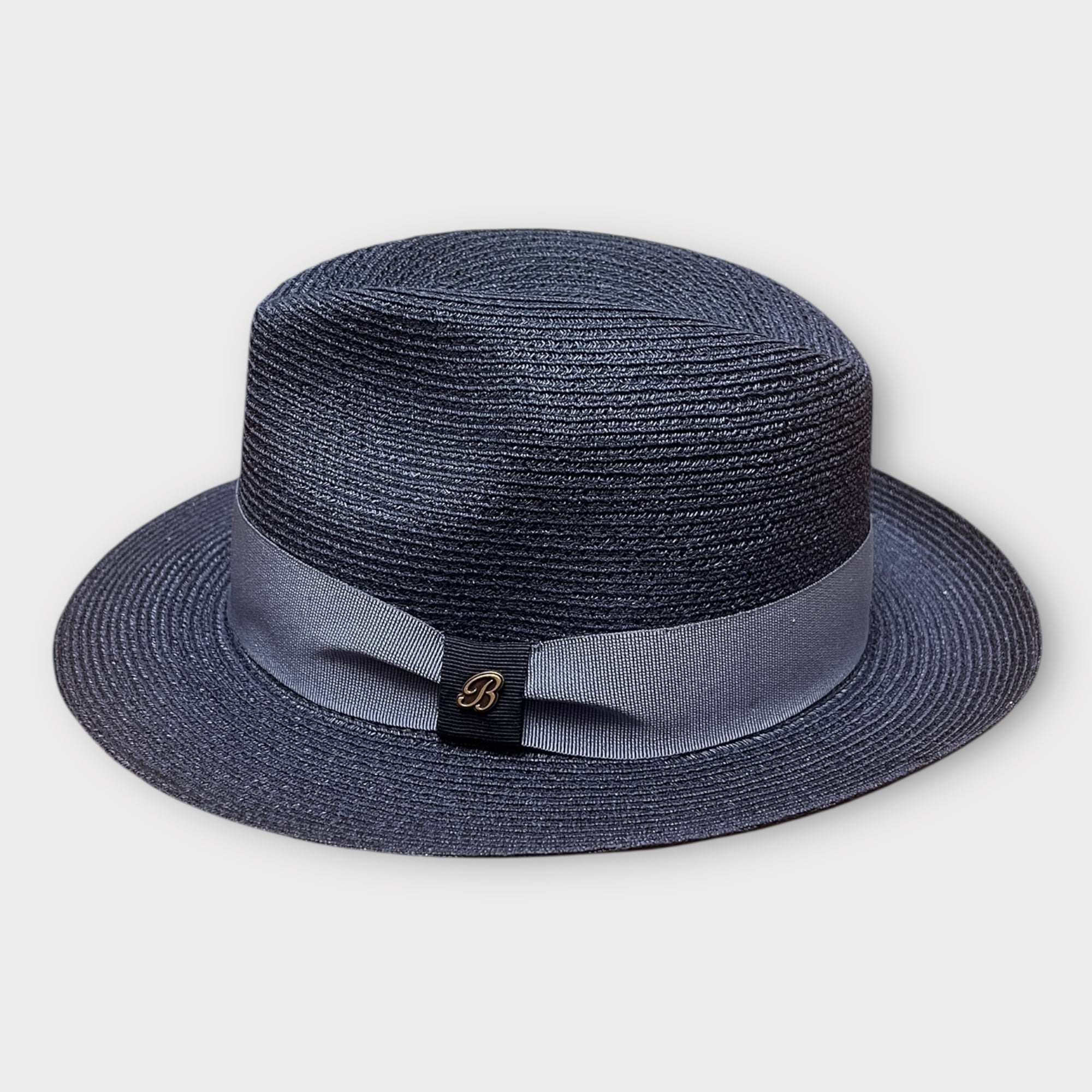 Cappello Fedora In Paglia Ala Media - Cappelleria Bacca