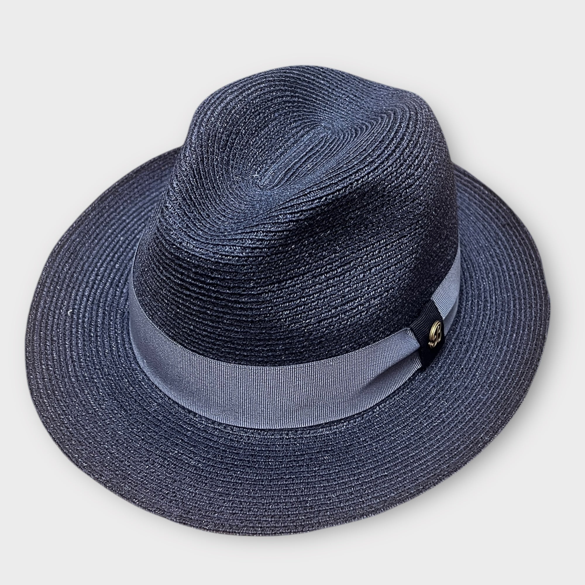 Cappello Fedora In Paglia Ala Media - Cappelleria Bacca
