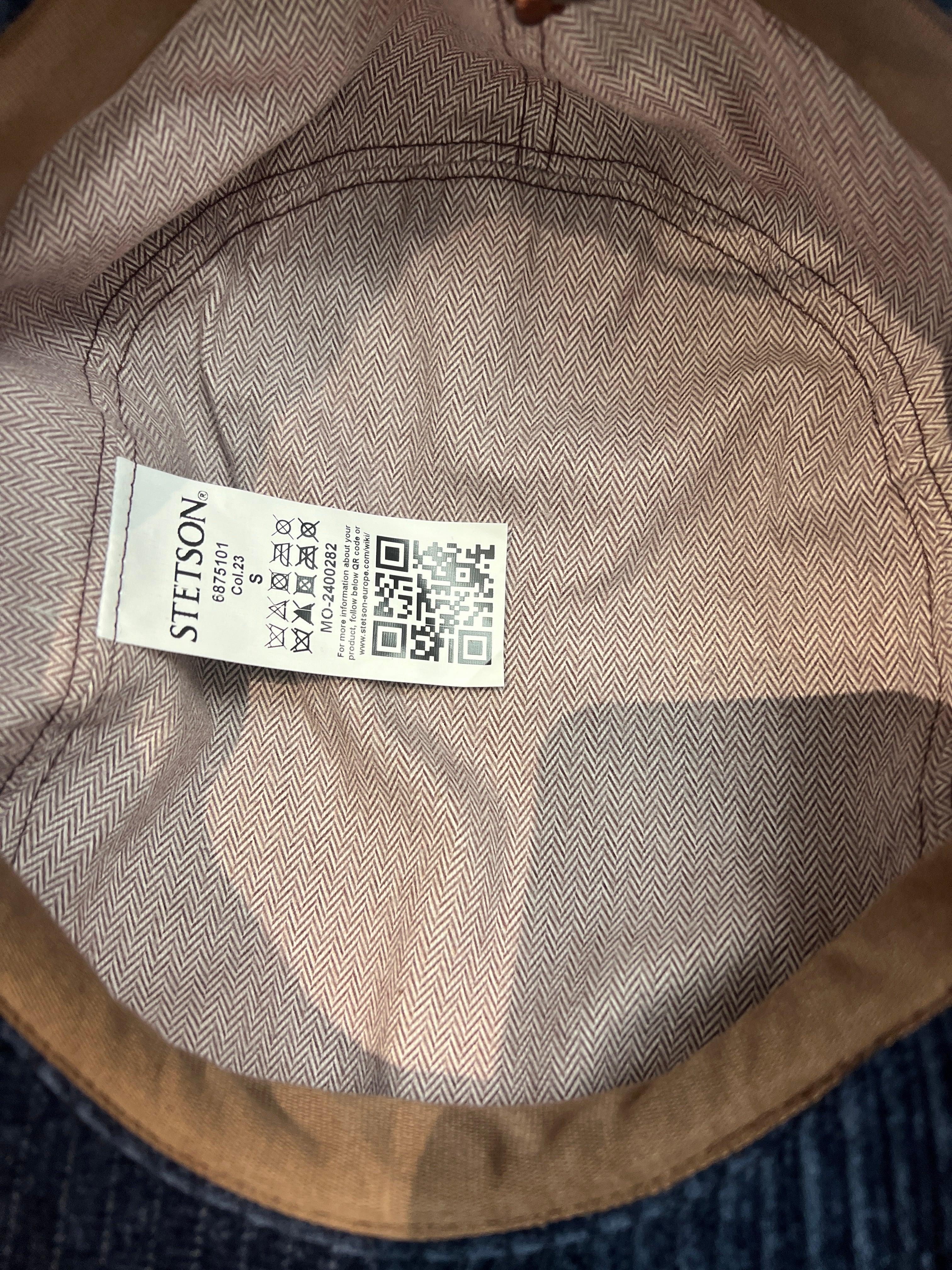 Coppola Irlandese Hatteras Stetson in Velluto Blu - Cappelleria Bacca