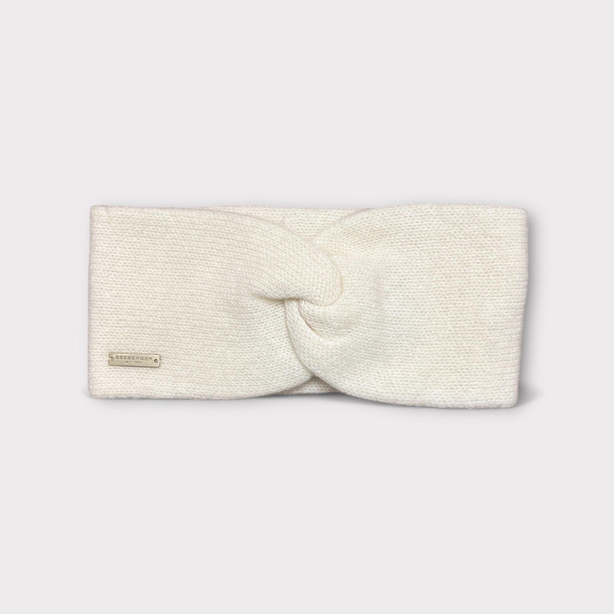 Fascia invernale con incrocio 100% cashmere Seeberger - Cappelleria Bacca