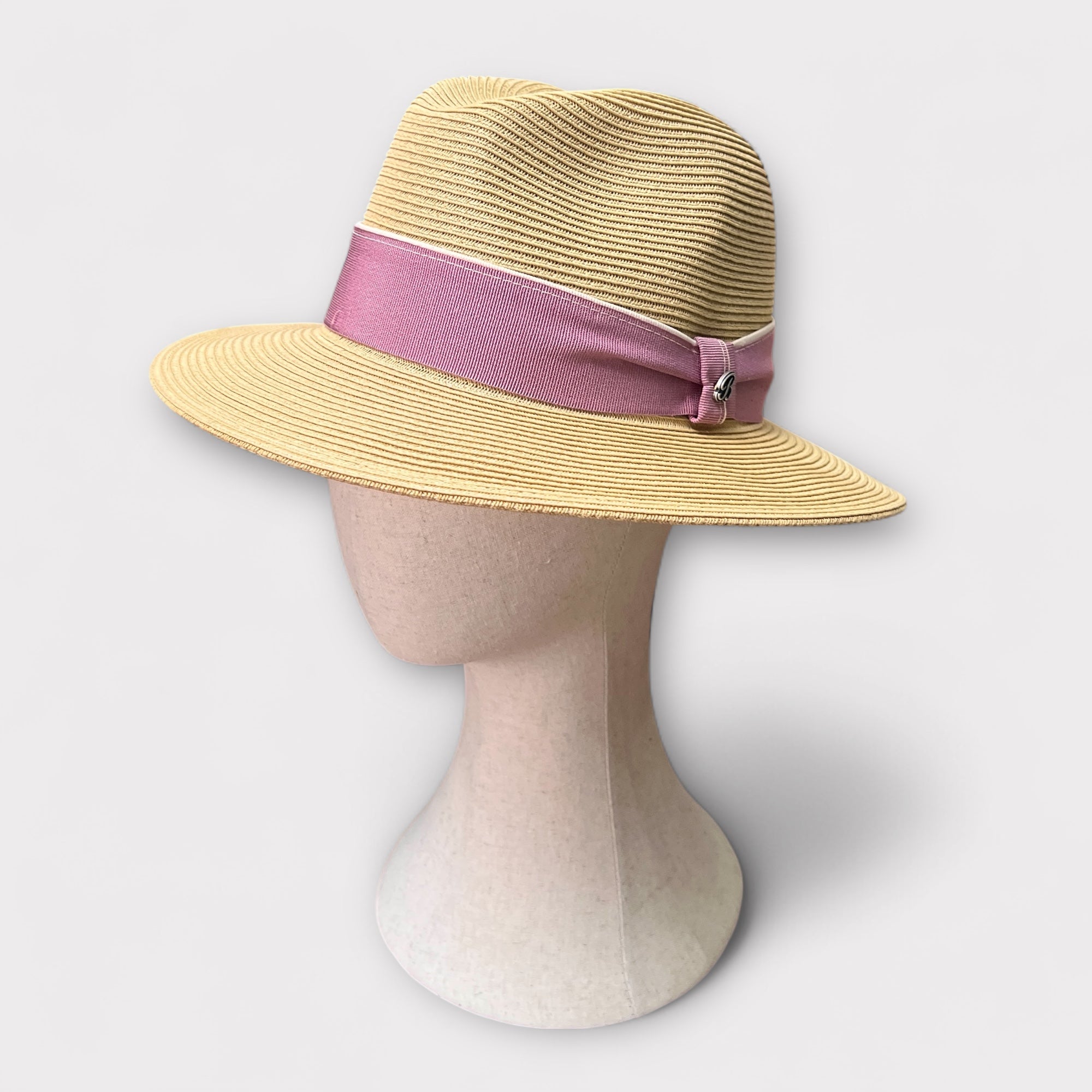 Cappello Fedora Estivo Unisex In Paglia - Cappelleria Bacca